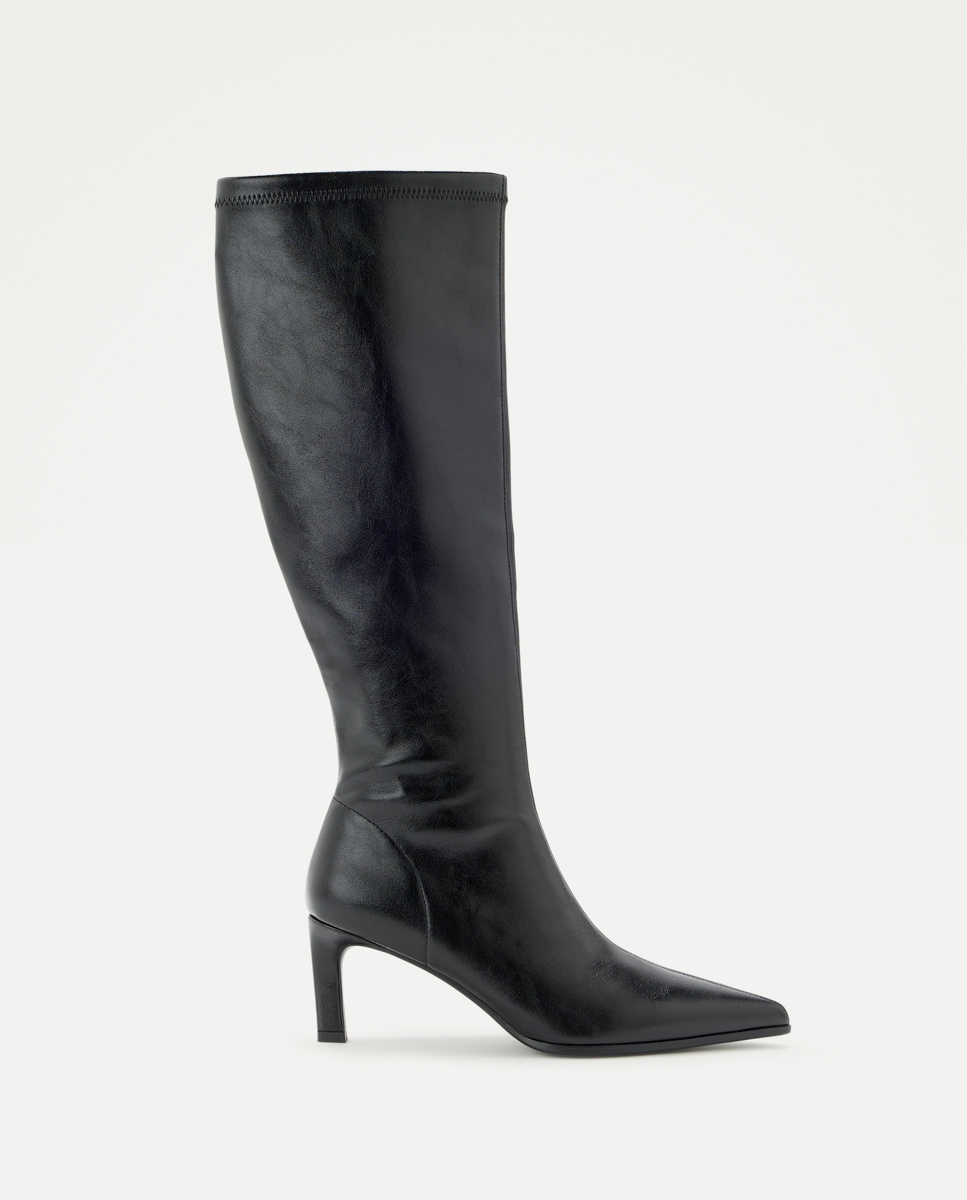 Imagem 0 de Botas Elásticas Clássicas com Salto Fino