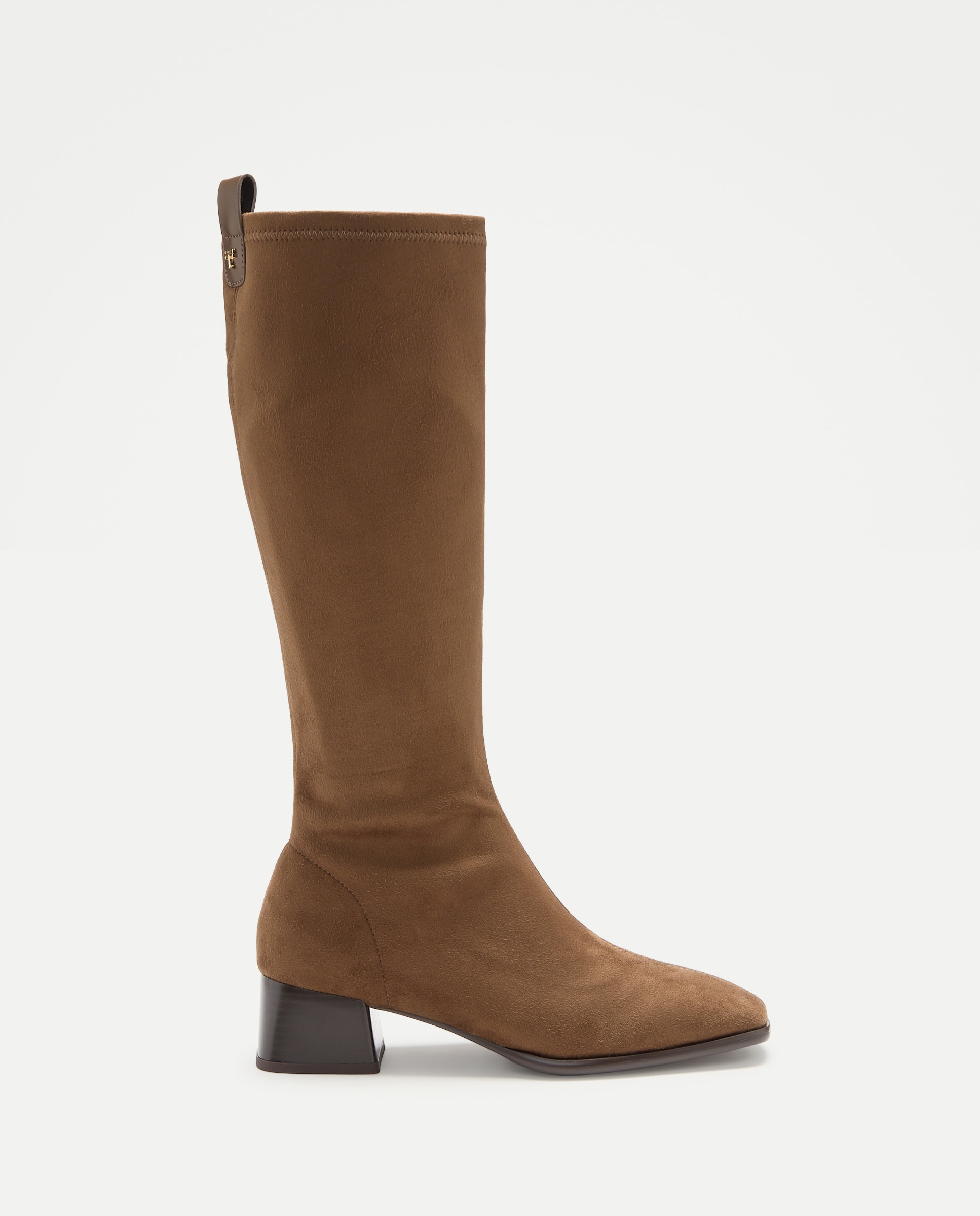 Imagem 0 de Botas Elásticas com Salto Médio