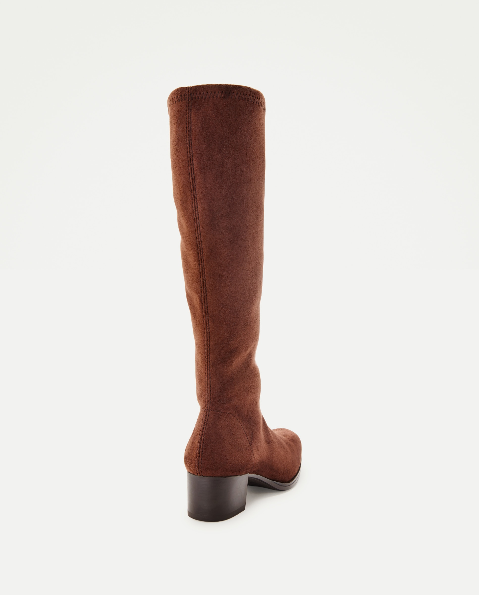 Botín de mujer con tacón elástico - Latouche Comfort - Marrón Marrón-3