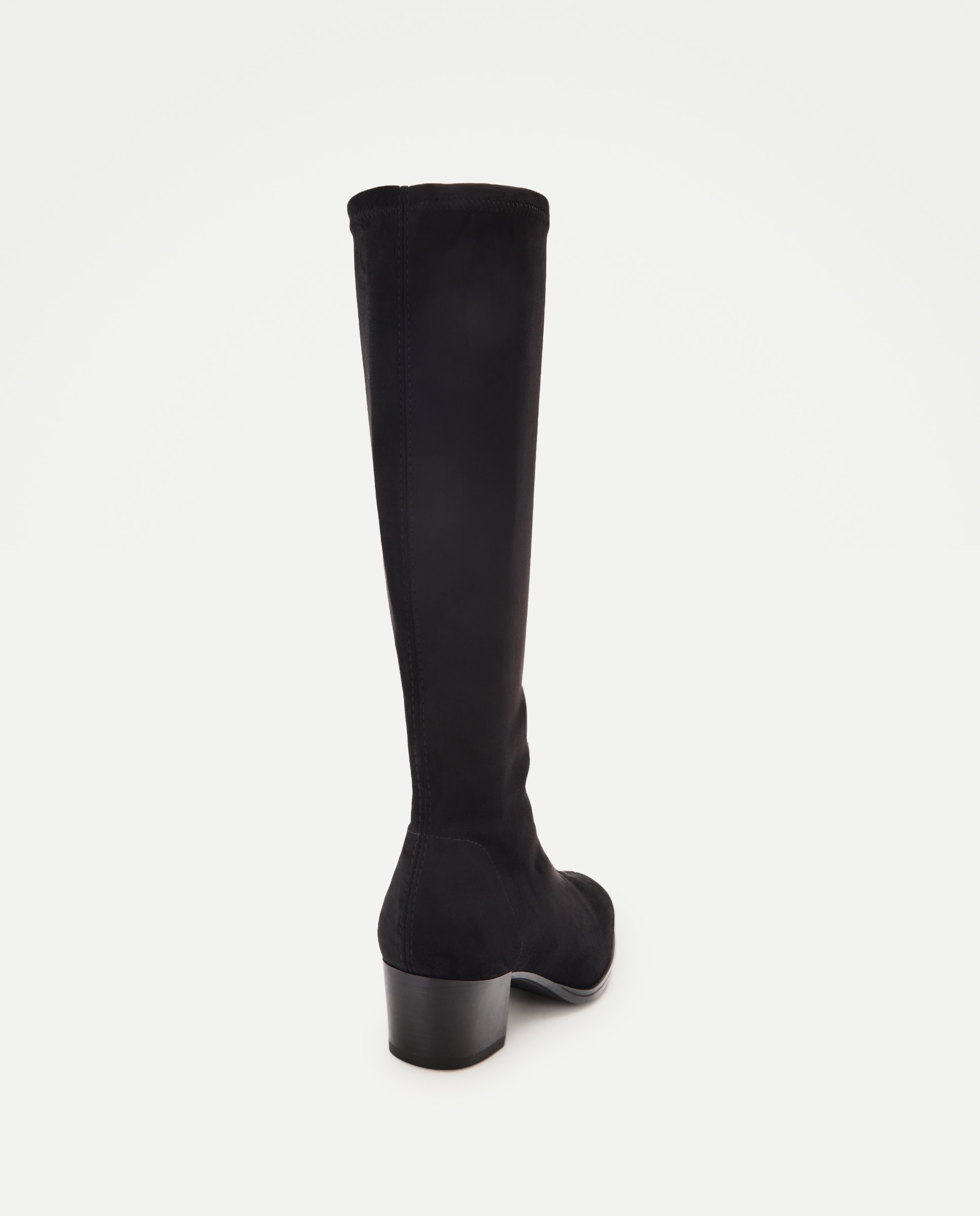 Botín de mujer con tacón elástico - Latouche Comfort - Negro Negro-3