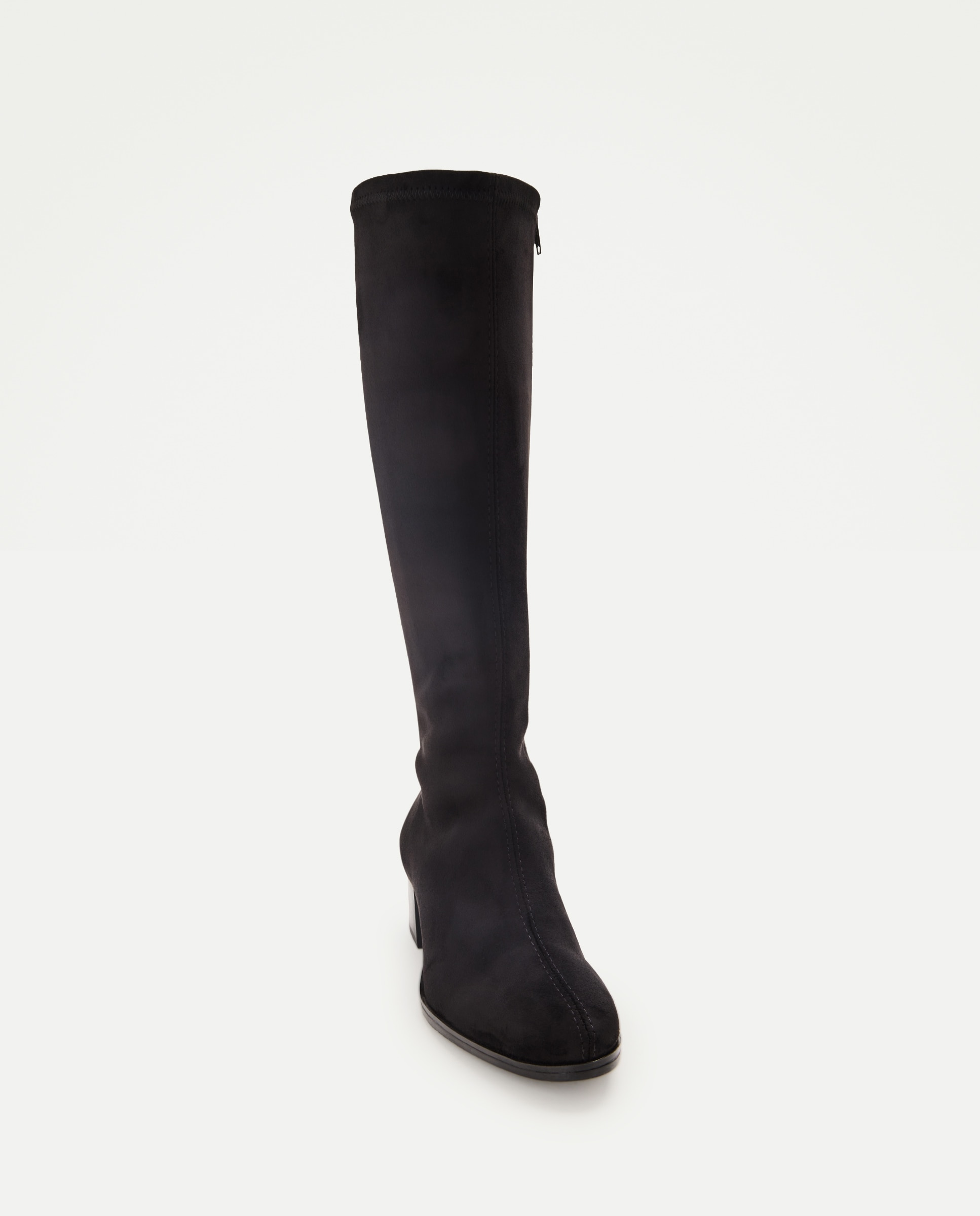 Botín de mujer con tacón elástico - Latouche Comfort - Negro Negro-4