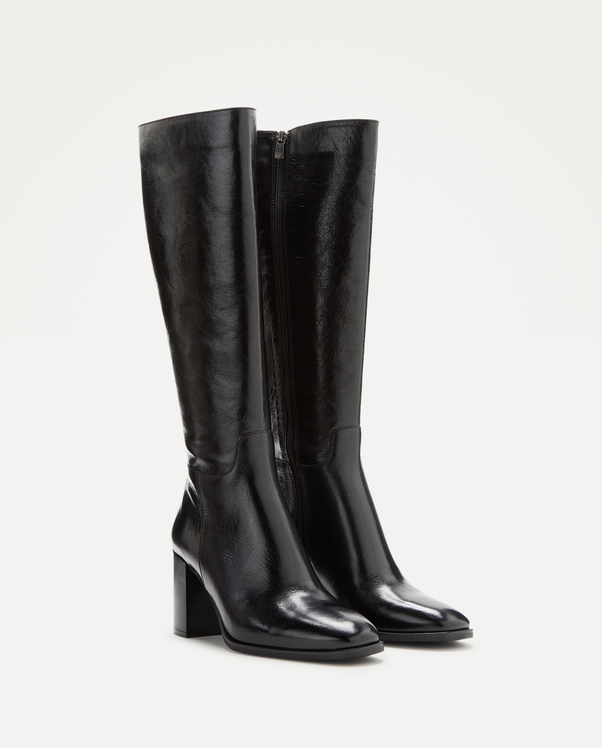 Bota tacón, urbana - Latouche - Negro Negro-2
