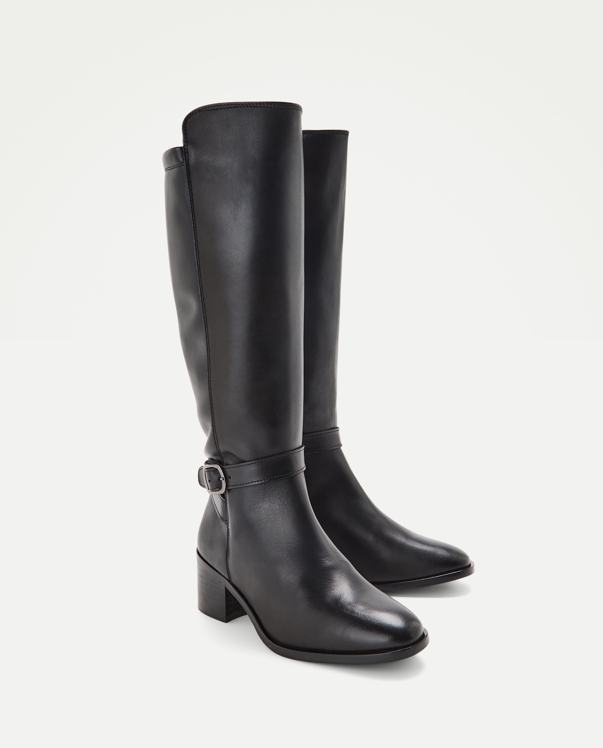 Botas de Salto 50% Elásticas Preto-2