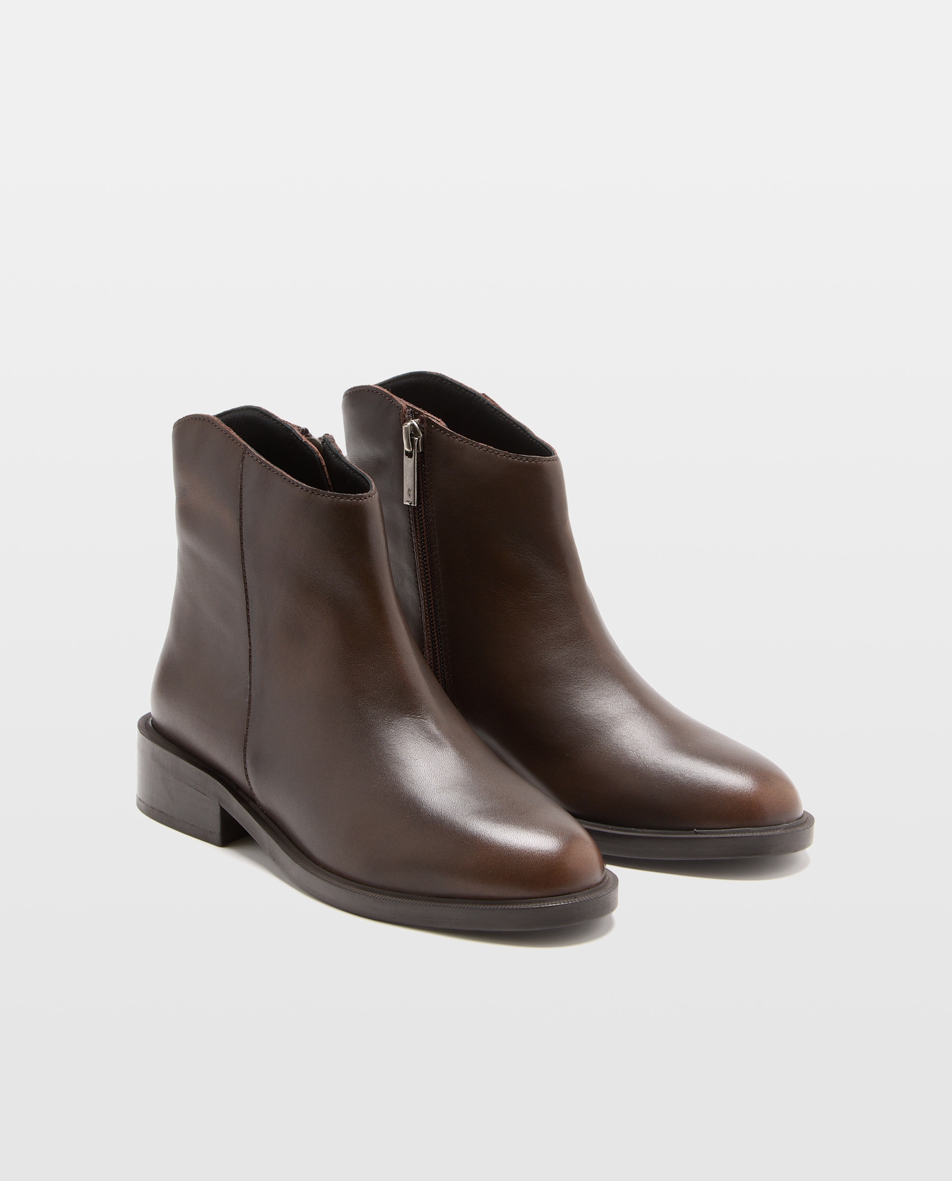 Botins de Salto Castanho-2