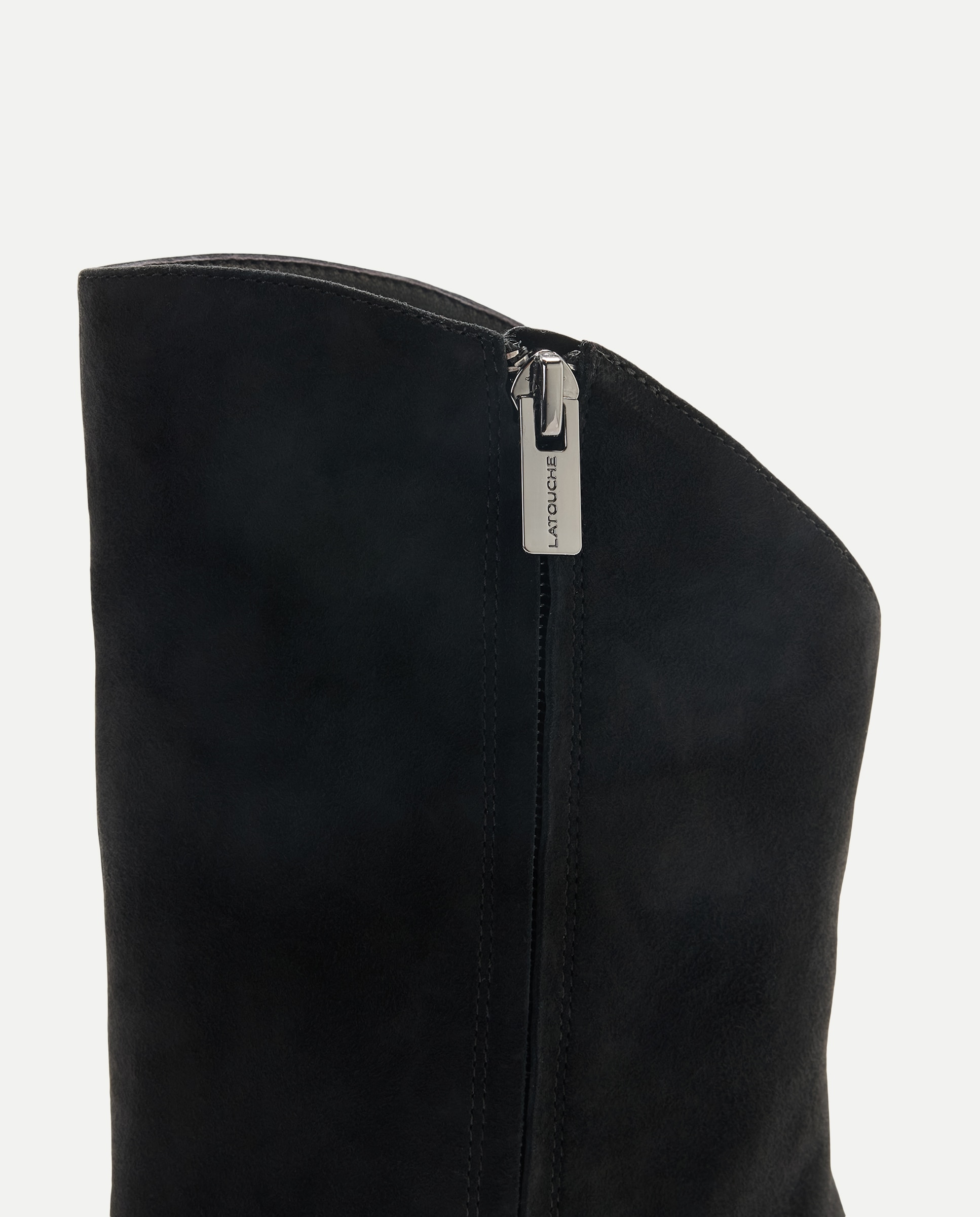 Imagen 5 de Botín de mujer con tacón vestir new line - Latouche - Negro Negro