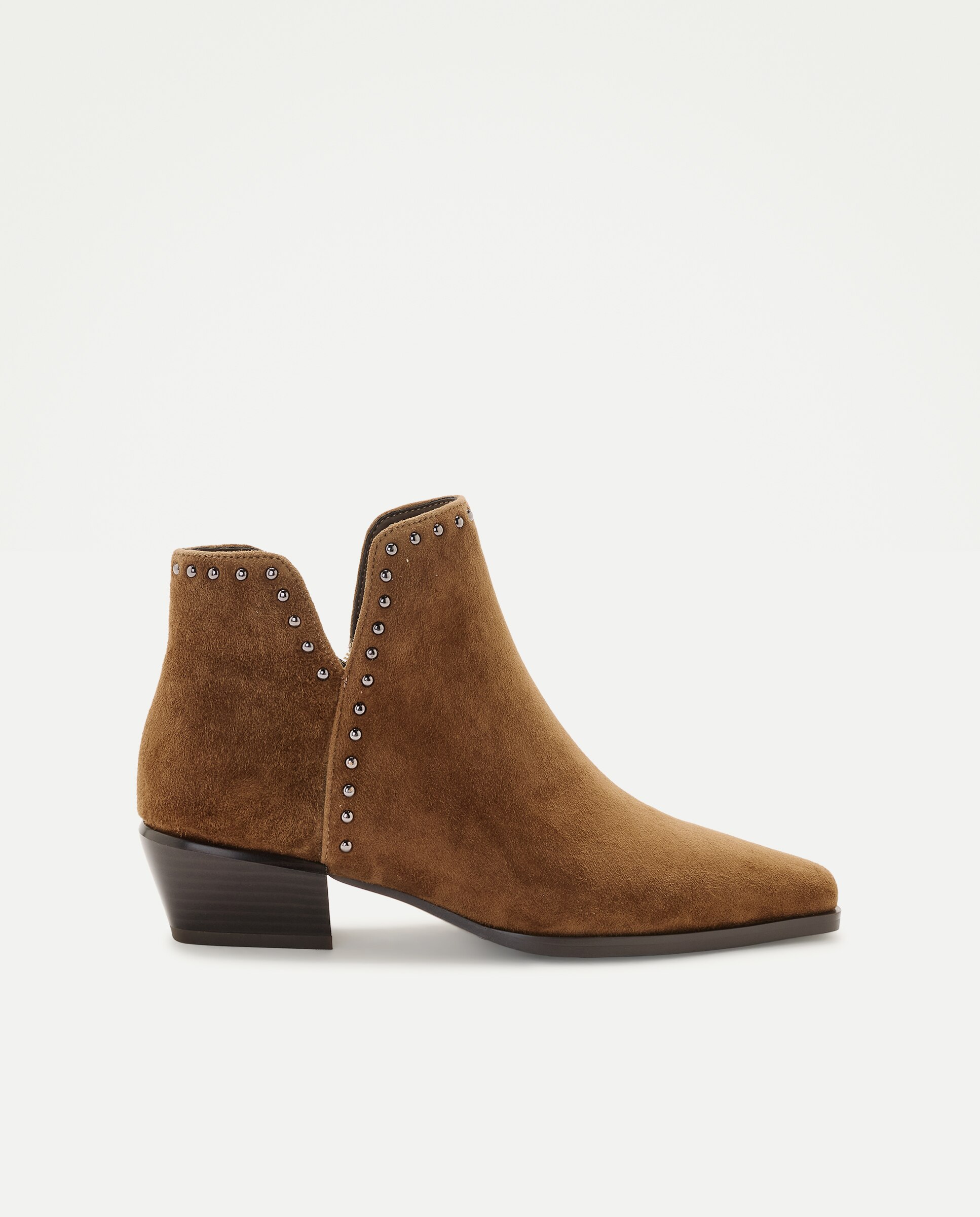 Imagem 0 de Botins de Salto Abertos com Tachas