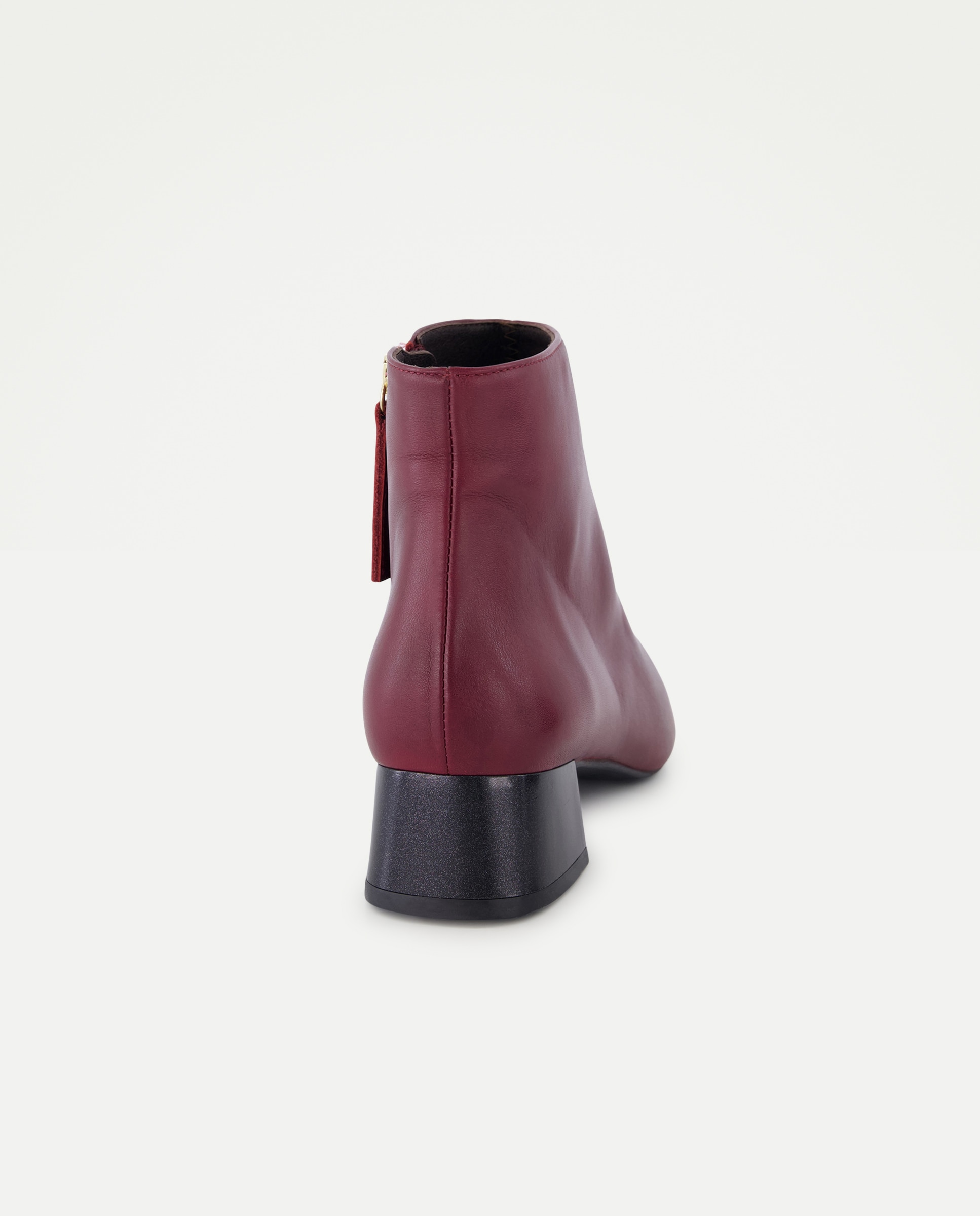 Botín de mujer tacón vestir - LT Comfort - Burdeos Burdeos-3