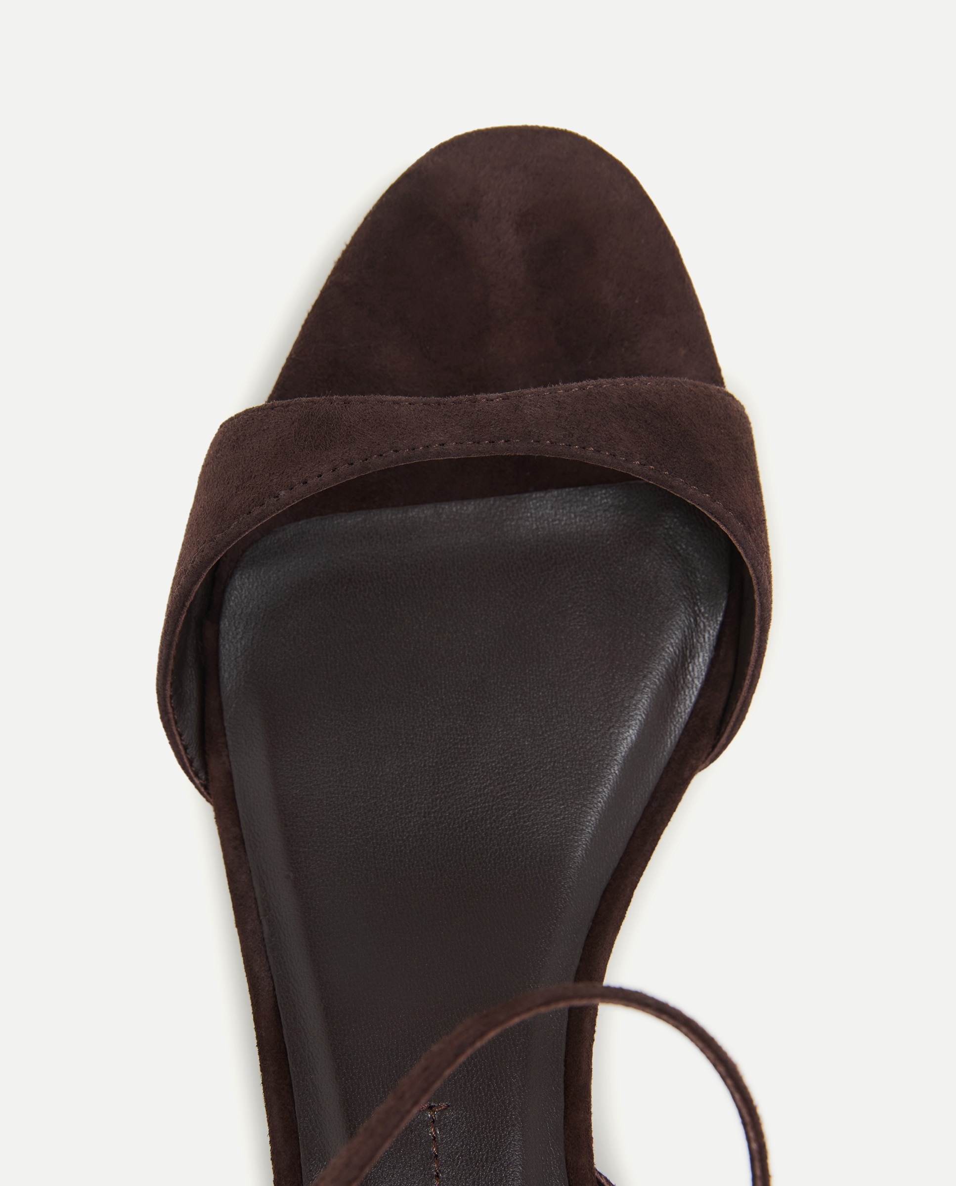 Sandalias con tacón esencial de mujer - Latouche - Marrón Marrón-4