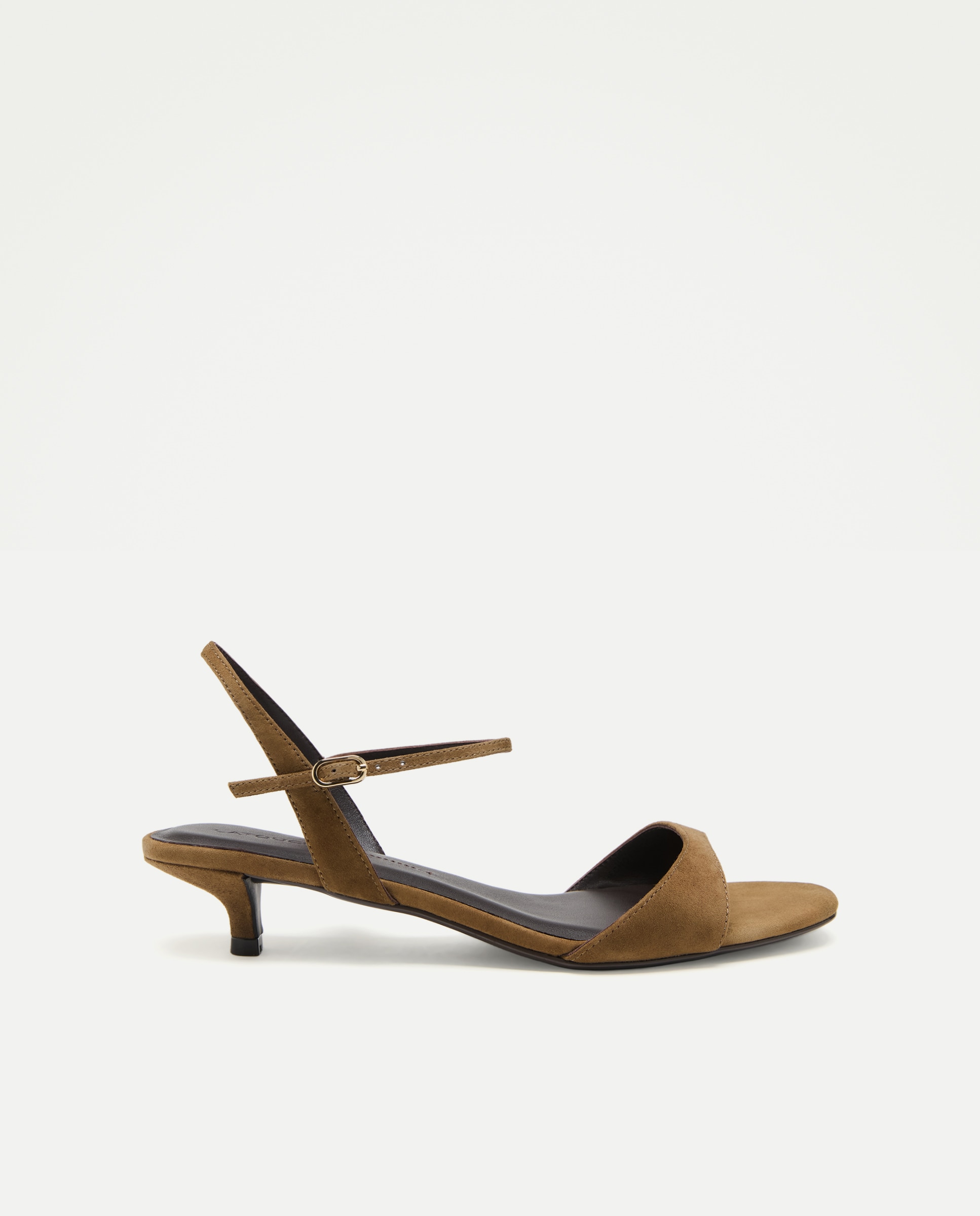 Sandalias con tacón esencial de mujer - Latouche - 740 Tabaco 740 Tabaco-1