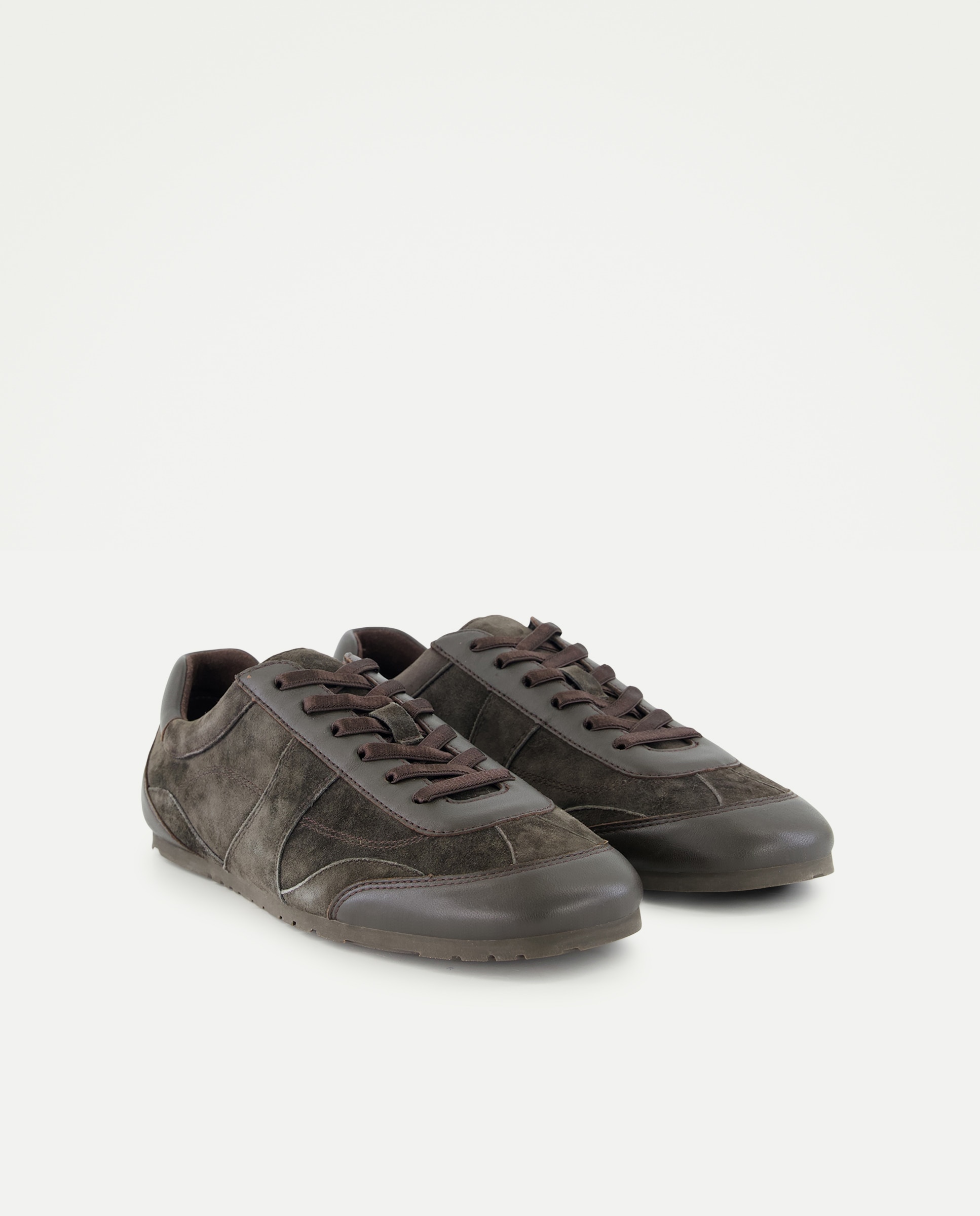 Deportivos de mujer con cierre de cordones - Latouche Comfort - Marrón Marrón-2