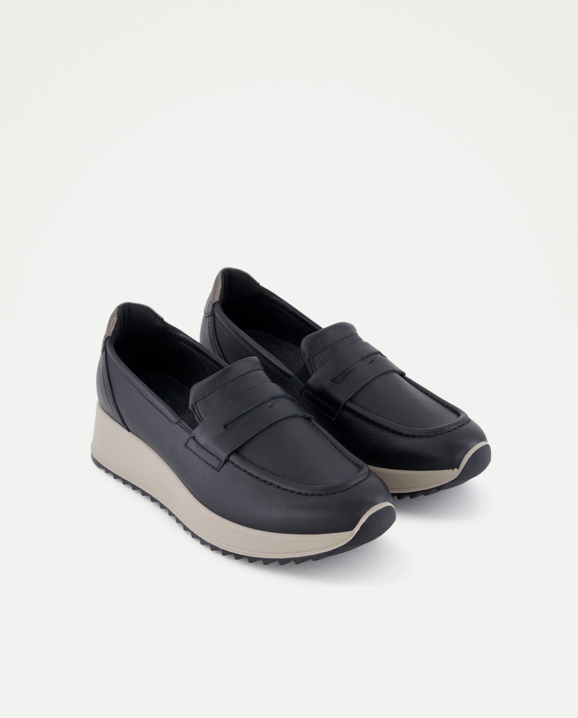 Sapatilhas Estilo Mocassins Preto-2