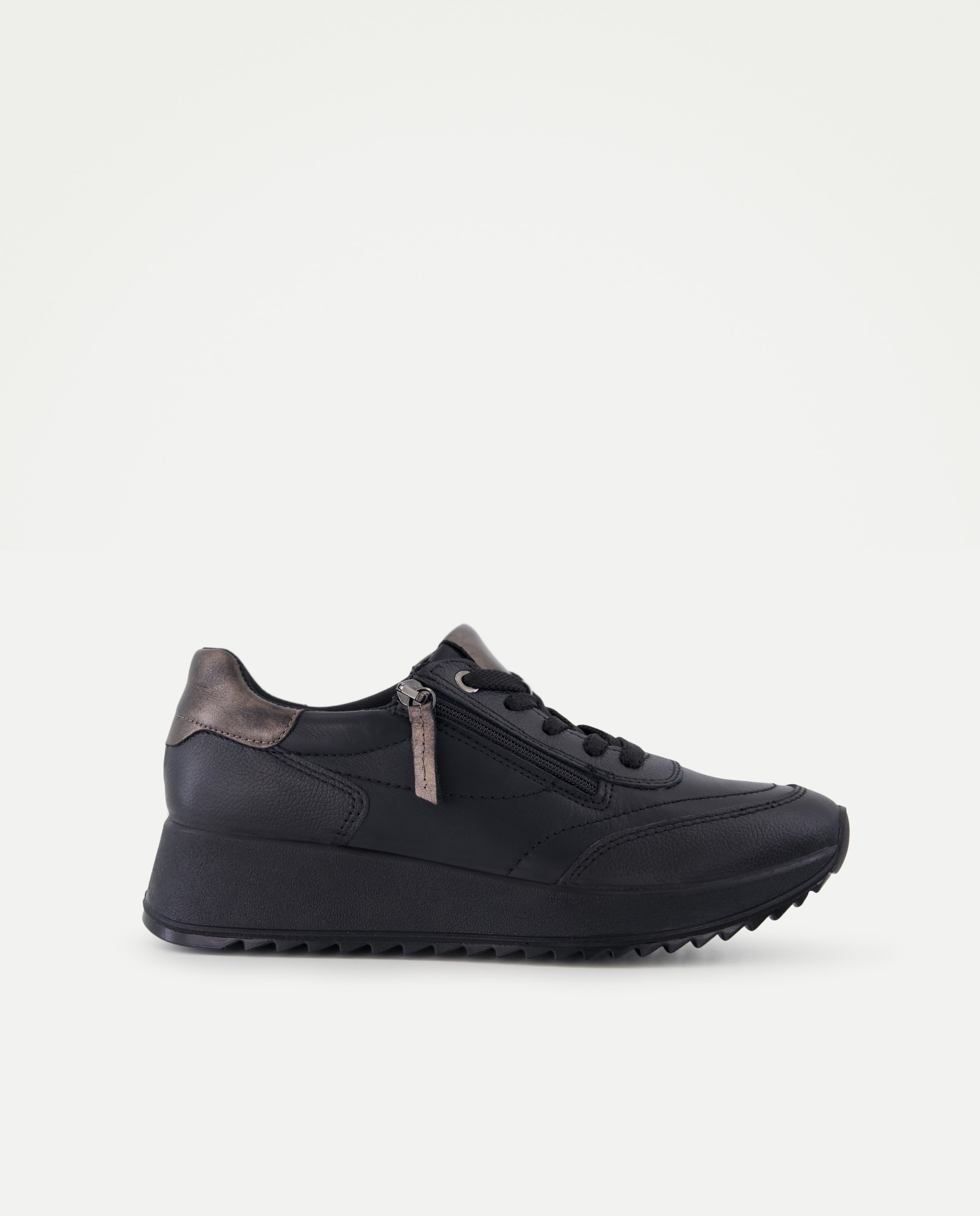 LT Comfort - Deportivos running de mujer con cremallera.