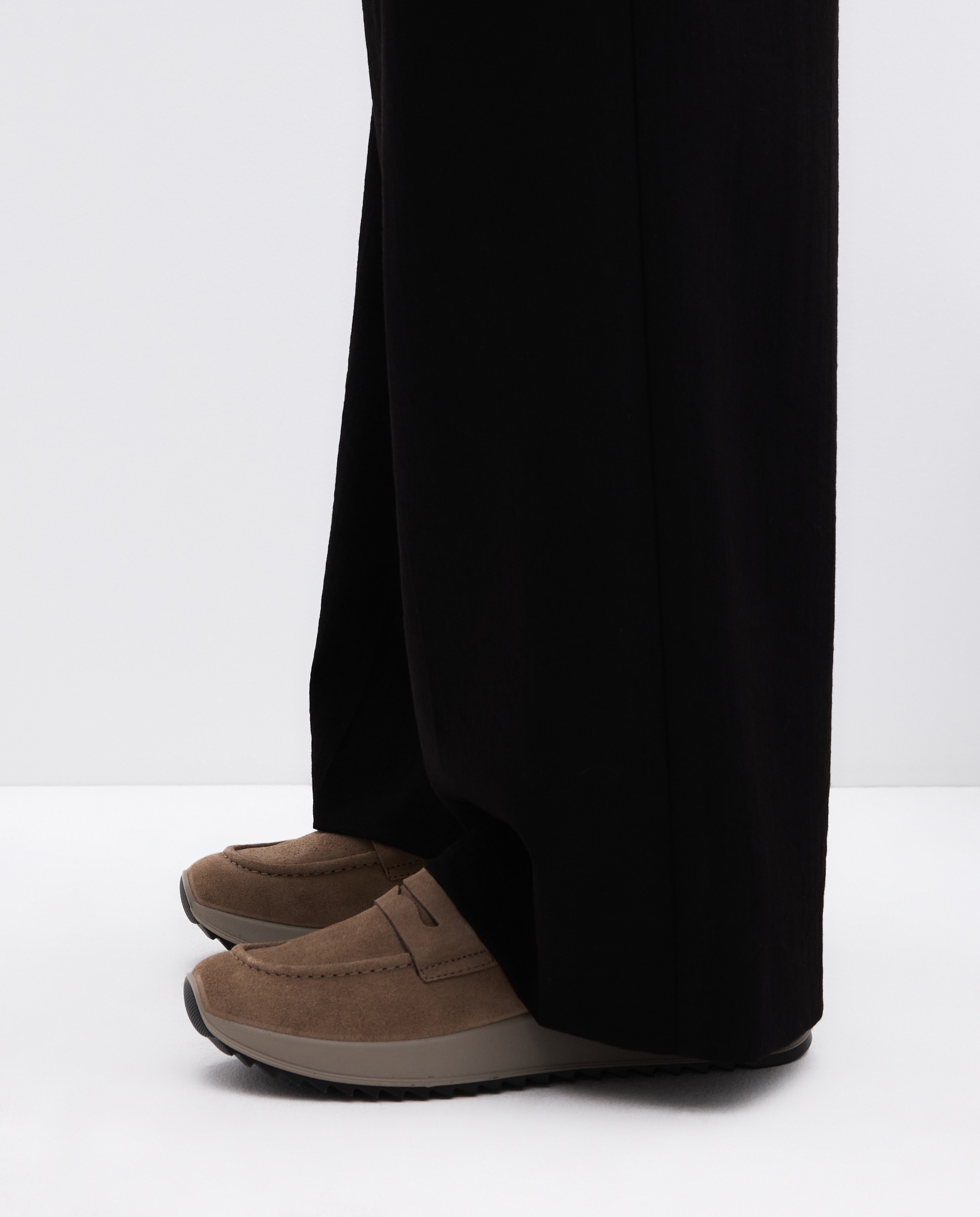 Deportivos de mujer de estilo mocasín - Latouche Comfort - Visón oscuro Visón oscuro-6