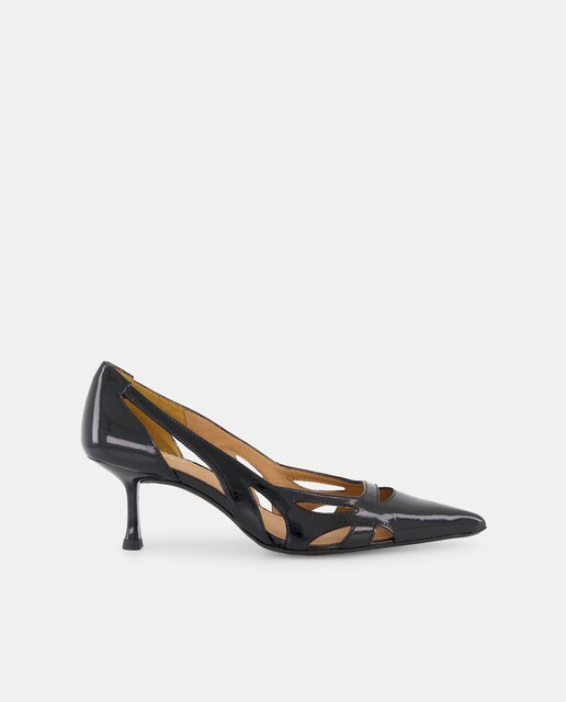 Zapatos de tacón de mujer de charol