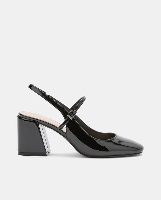 Zapatos de tacón de mujer con pala talón