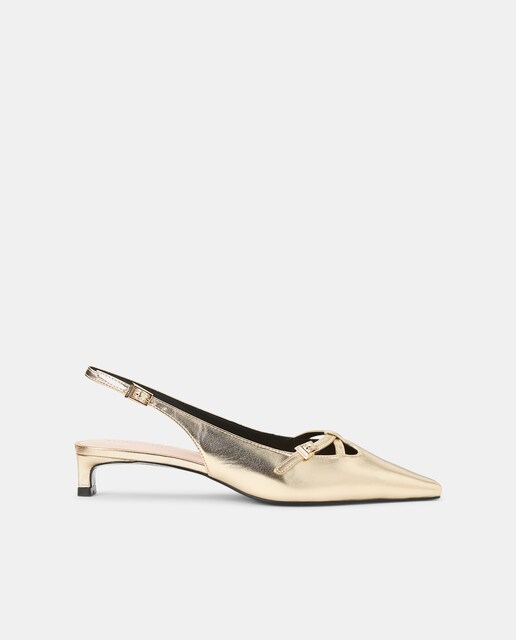 Imagem 0 de Sapatos de Salto com Pulseiras Cruzadas