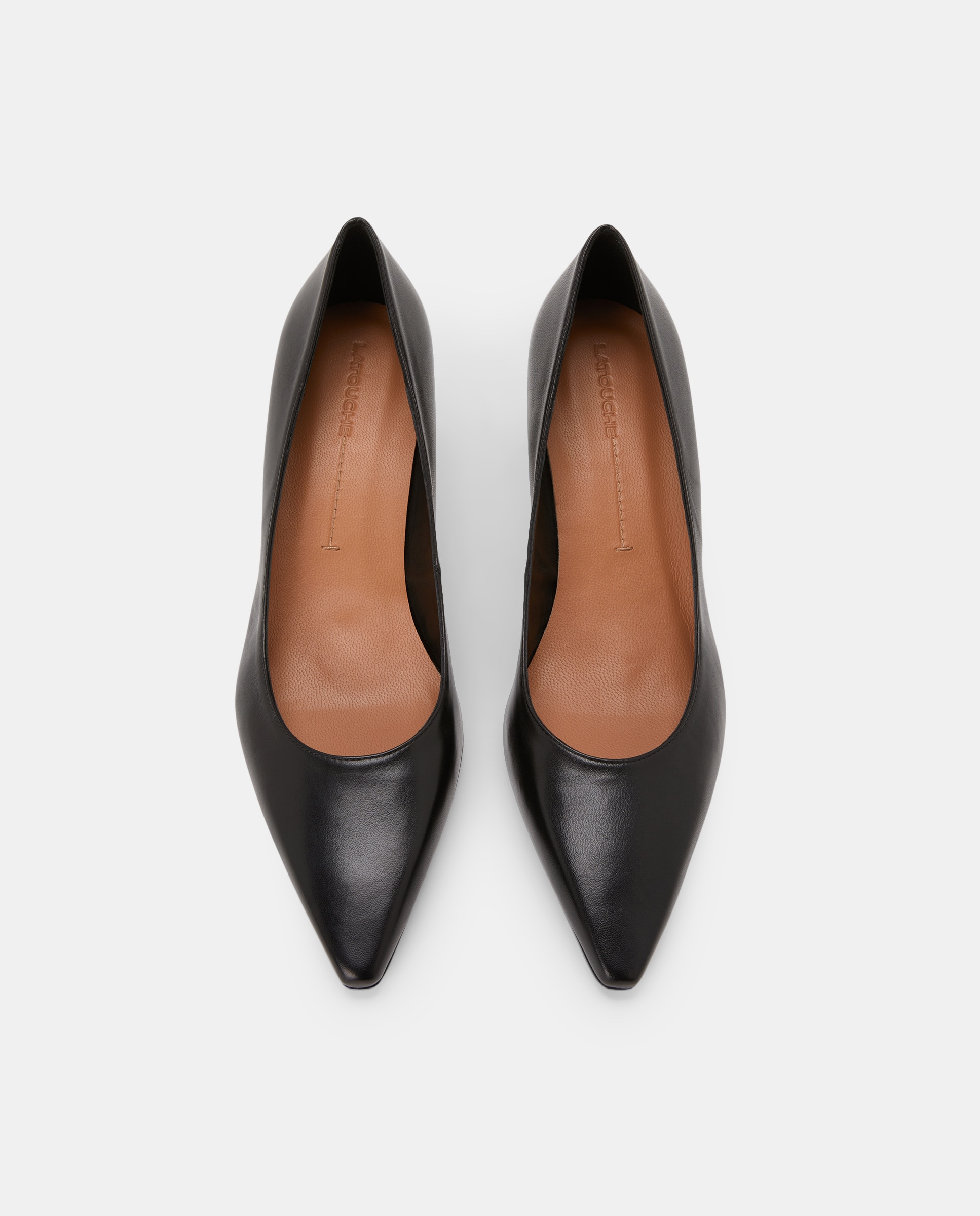 Zapato tacón, salón esencial - Latouche - Negro Negro-4