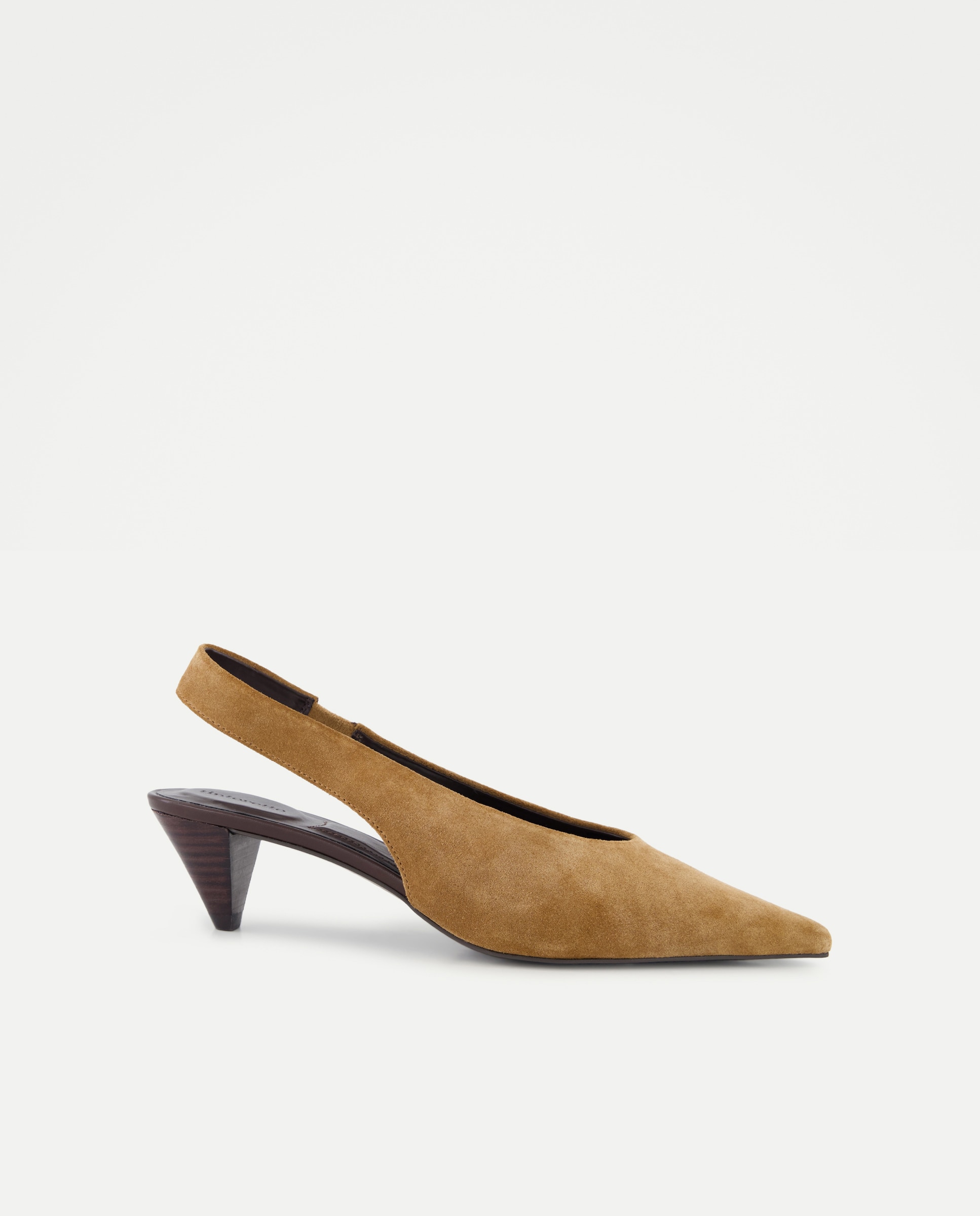 Imagem 0 de Sapatos de Salto Tipo Mules Piramidais