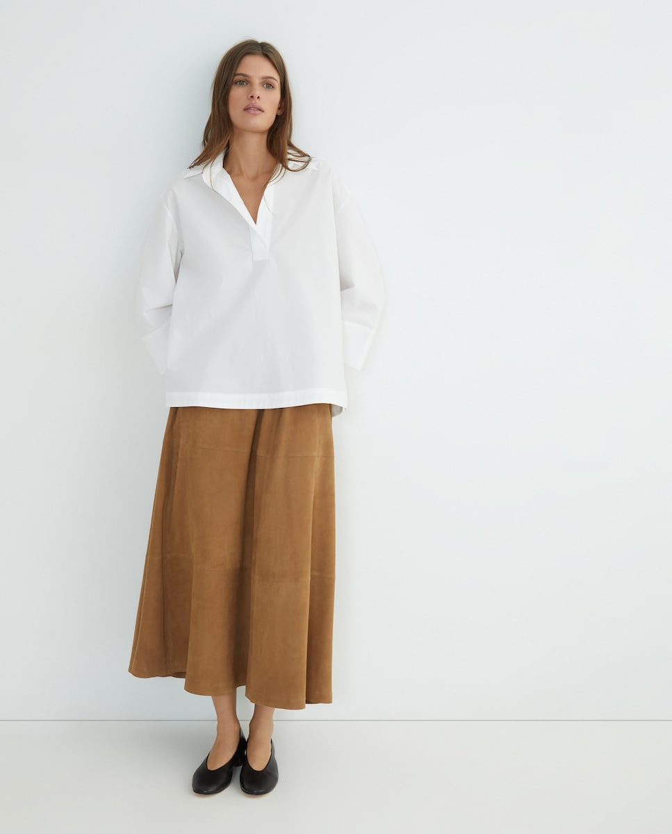 Sapatos Rasos com Salto e sem Forro Preto-6