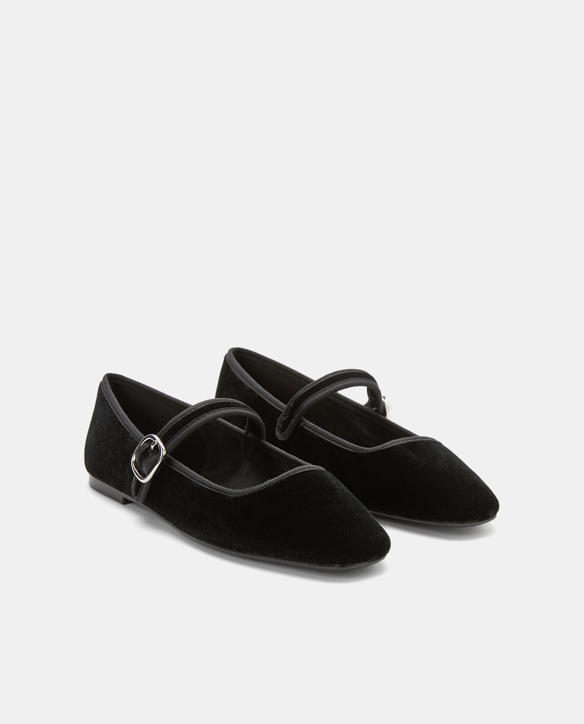 Sapatos Rasos Tipo Venezianas Preto-2