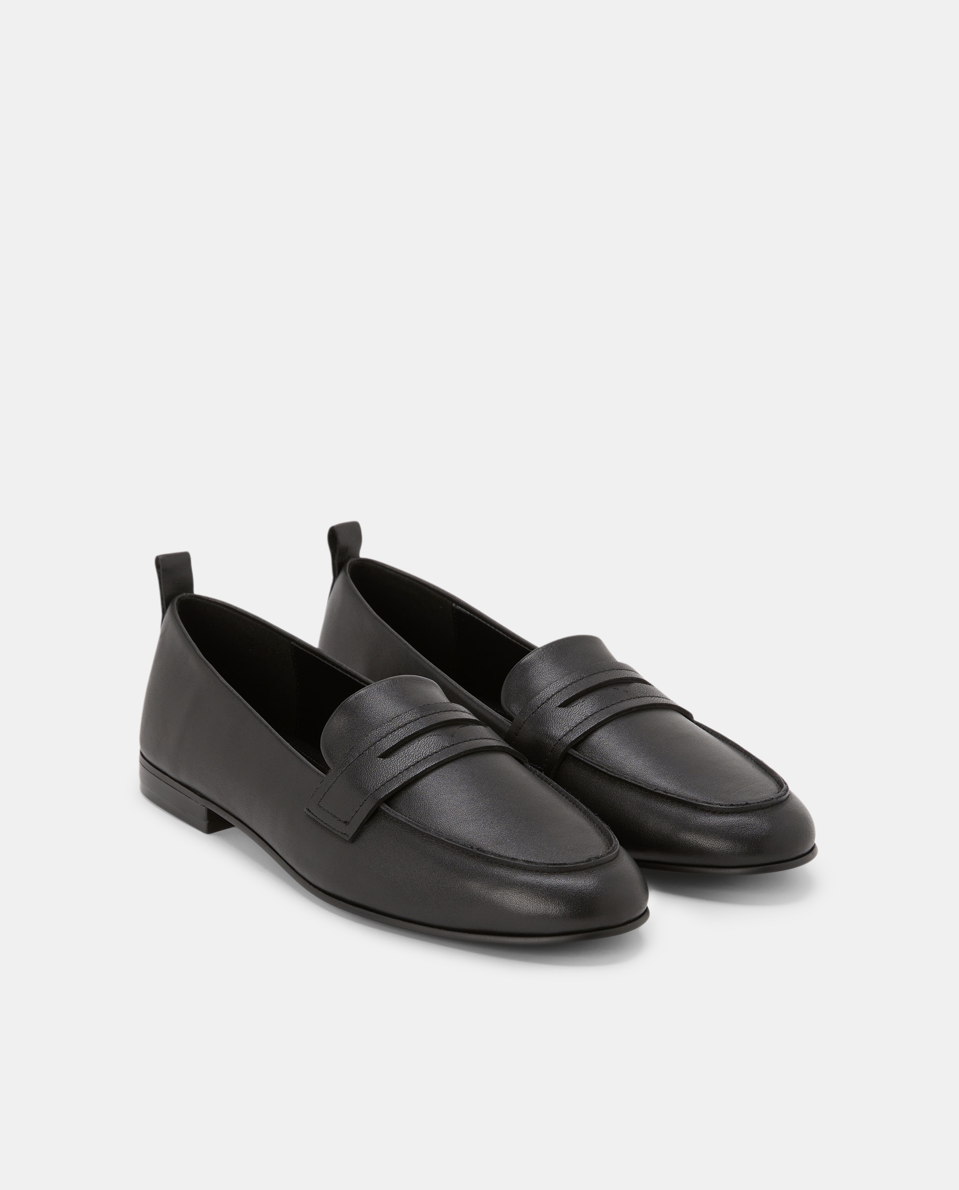 Mocassins Rasos Preto-2