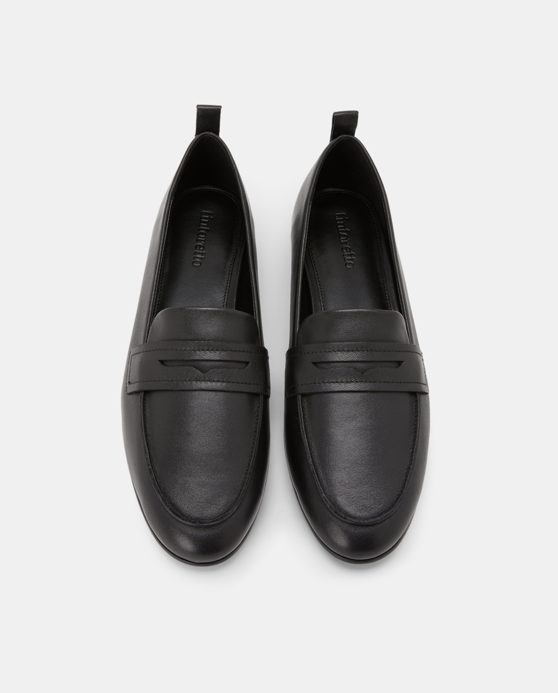 Mocassins Rasos Preto-4
