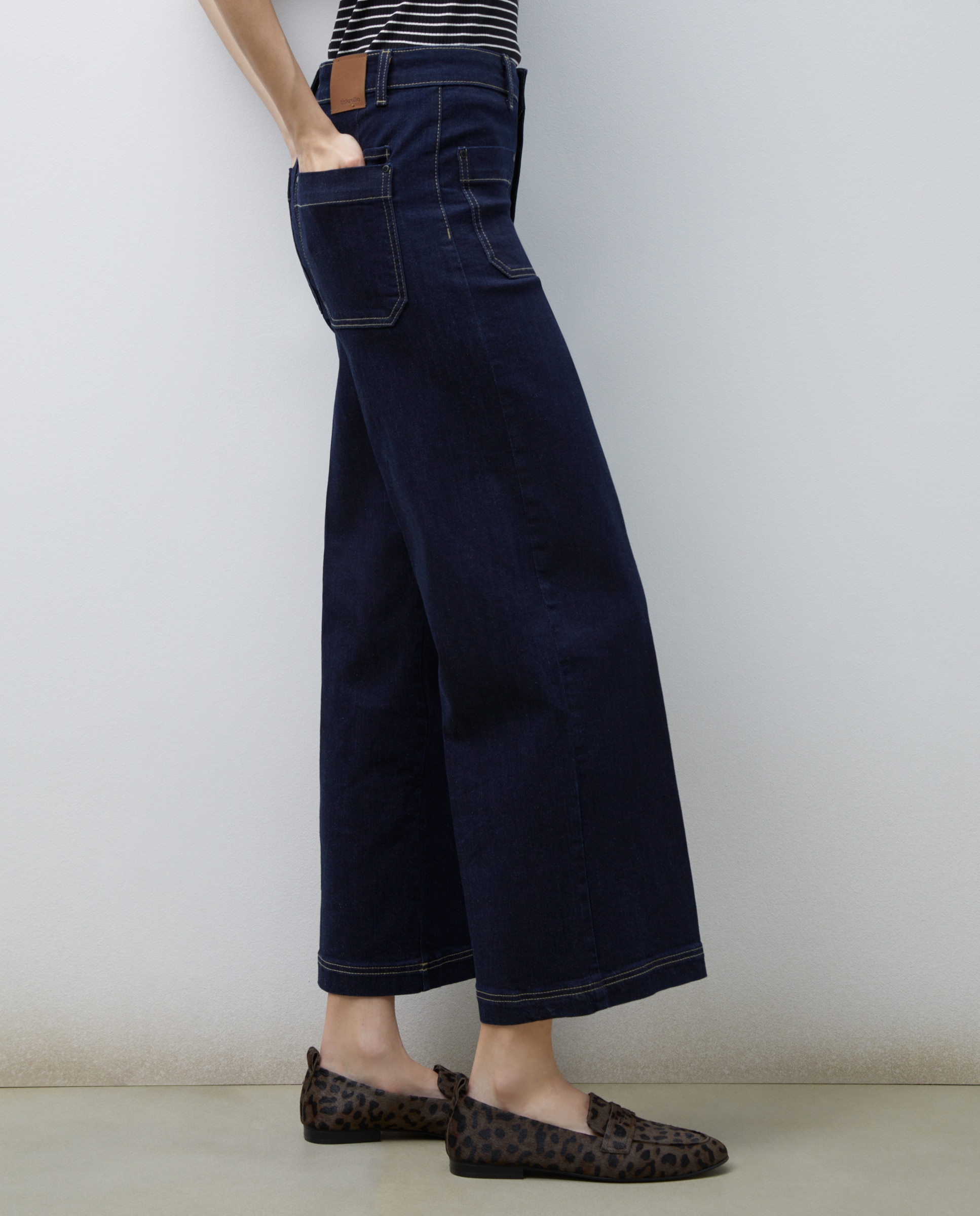 Mocassins Rasos Castanho-6