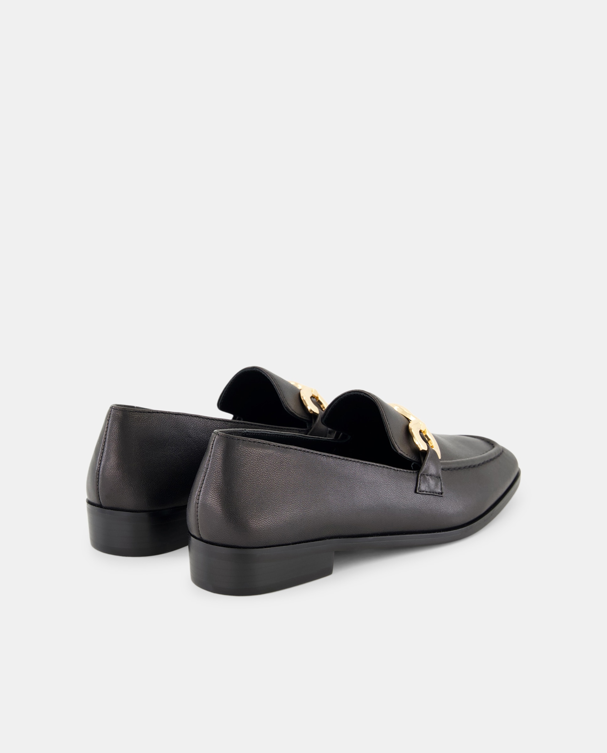 Mocassins Rasos Preto-3