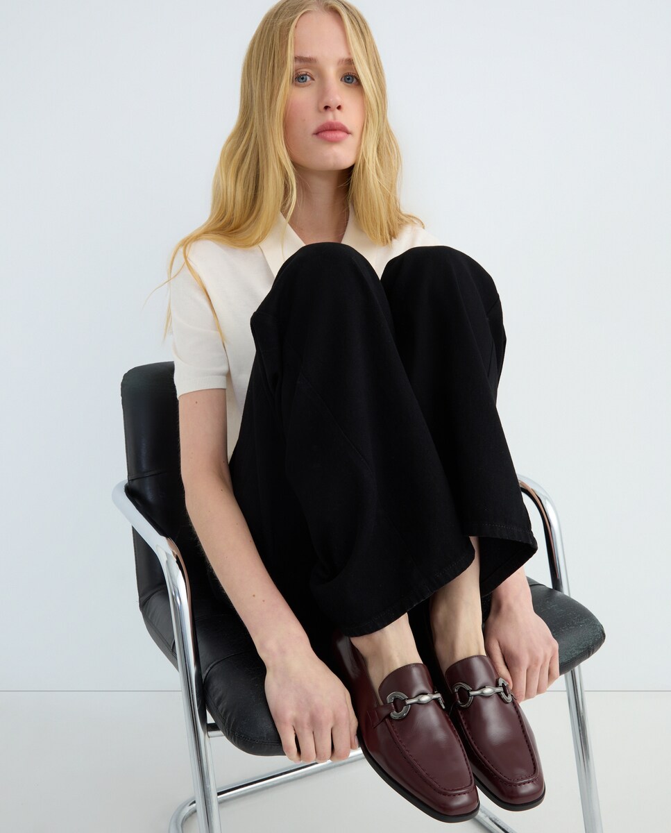 Mocassins Rasos Bordeaux-6