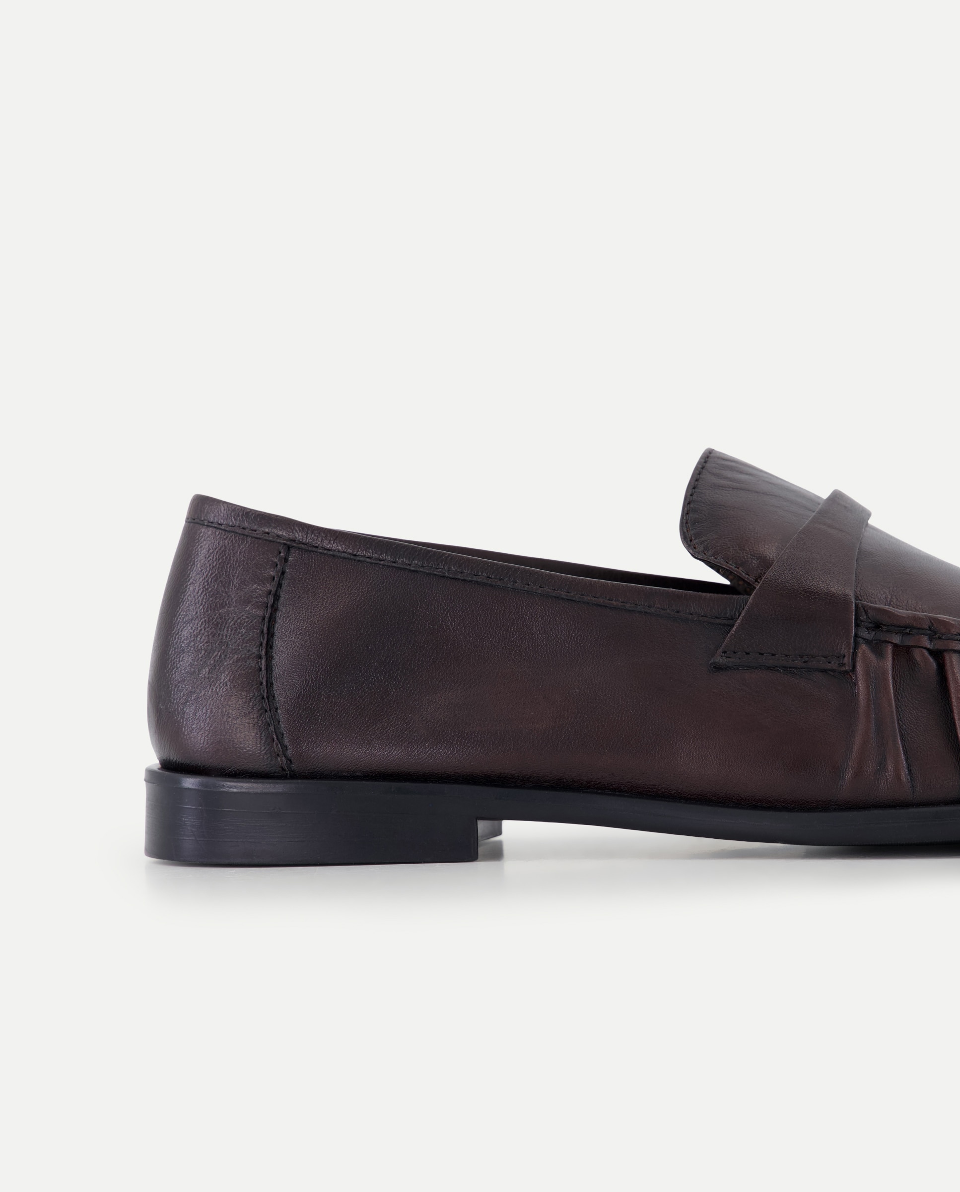 Zapatos tipo mocasín de mujer con antifaz napa - Tintoretto - Marrón Marrón-5