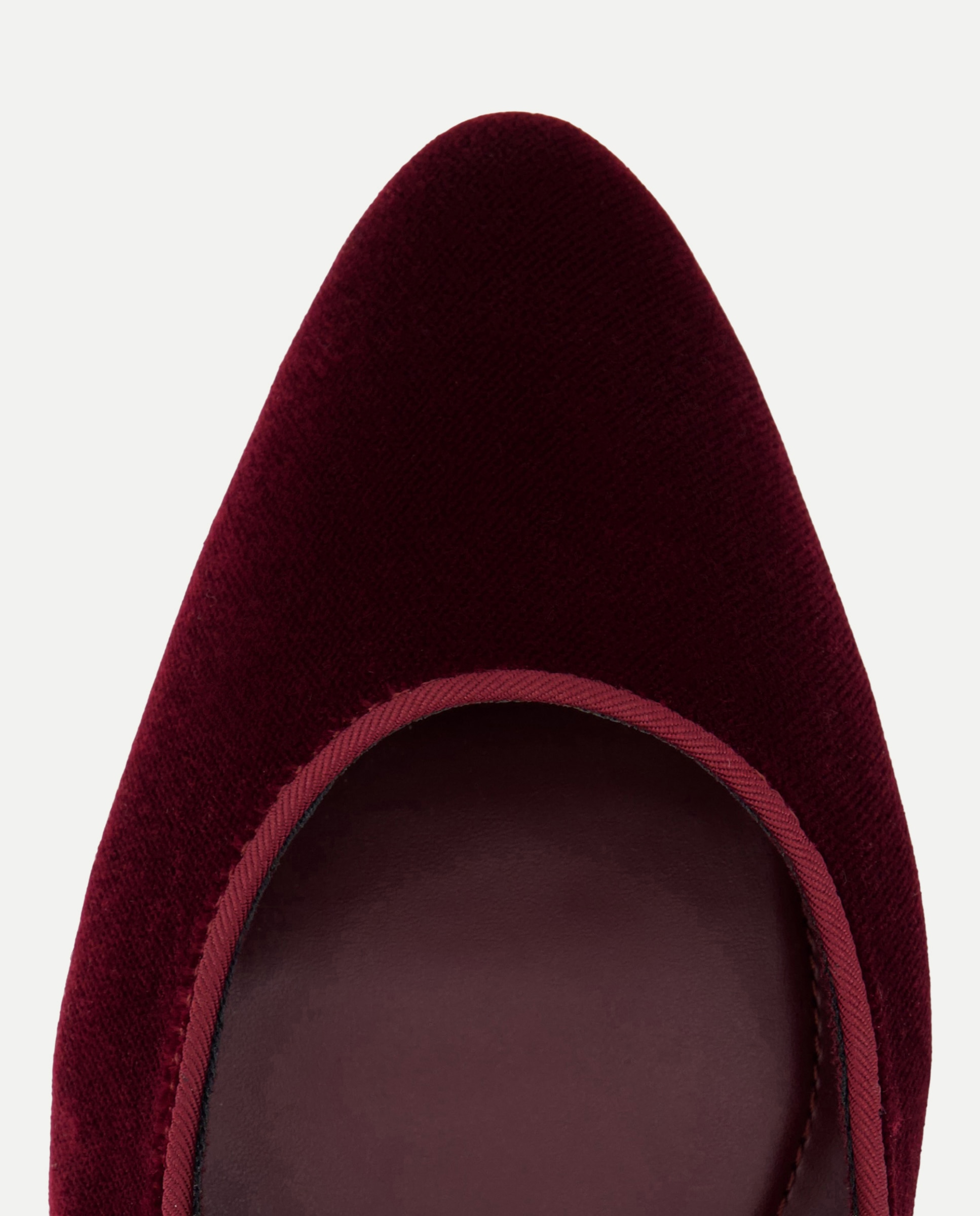 Zapato plano de mujer mercedita doble tira - Tintoretto - Burdeos Burdeos-4