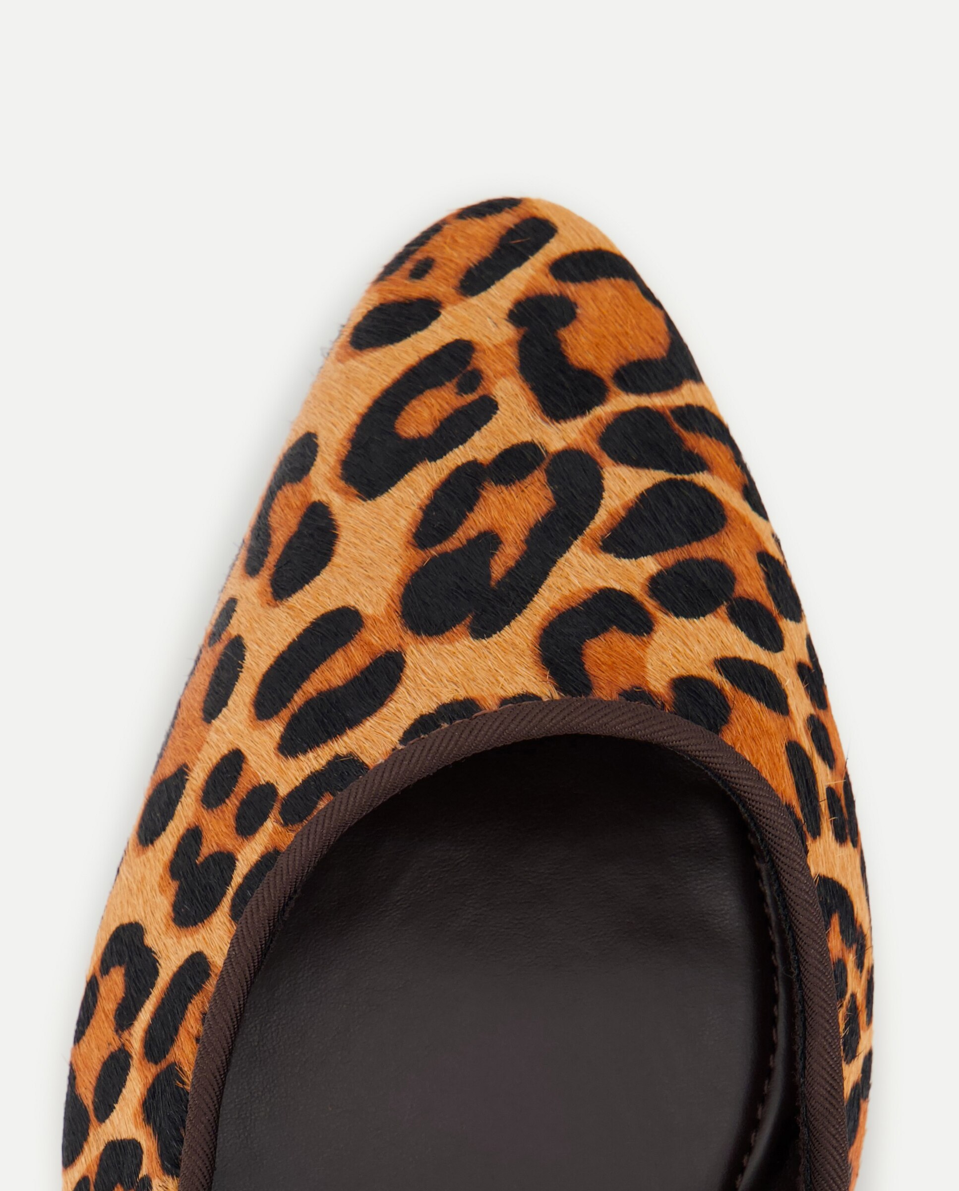Zapato plano de mujer mercedita doble tira - Tintoretto - 400 Azul Marrón-4