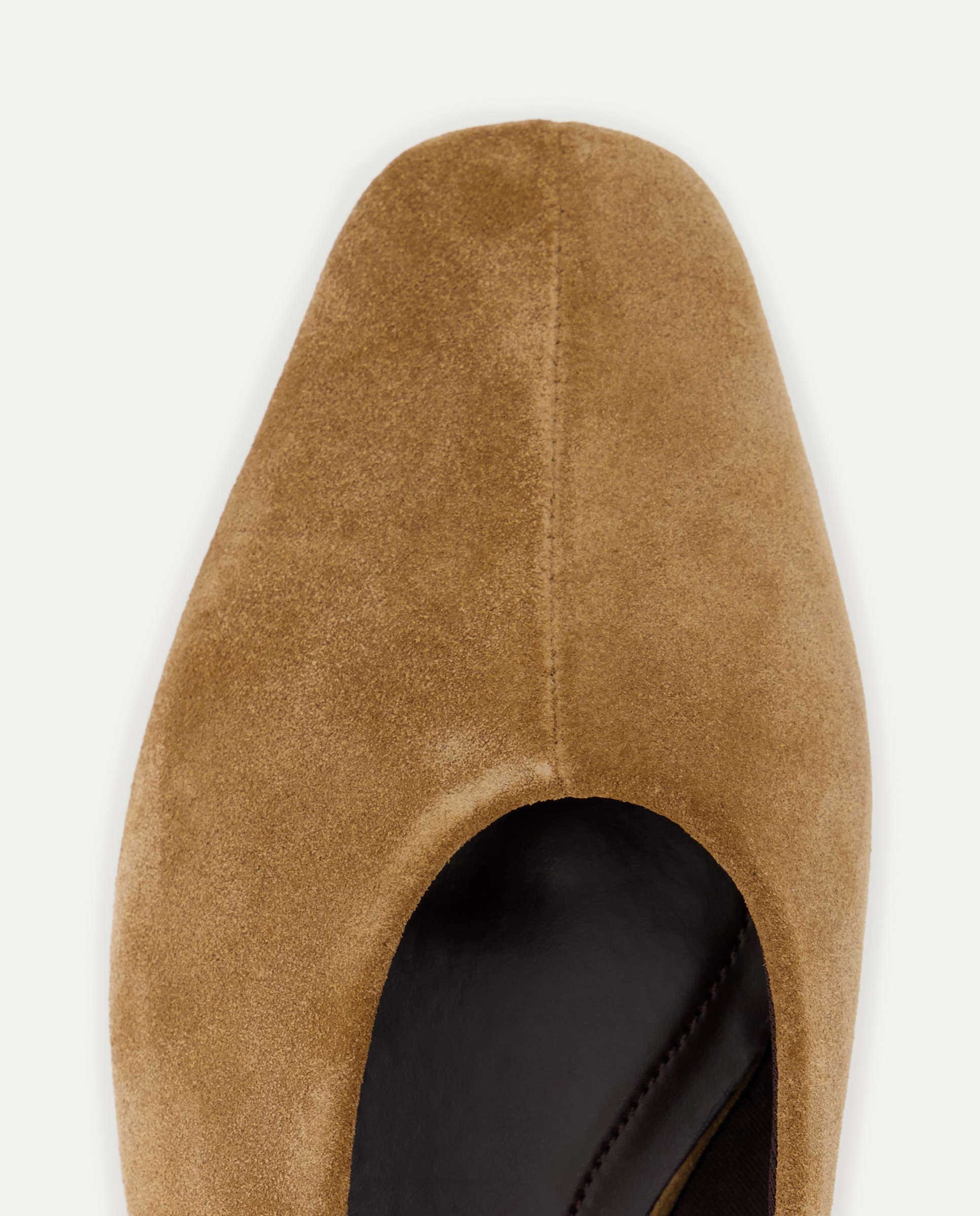 Zapato de mujer plano bailarina hueco alto - Tintoretto - 730 Camel 730 Camel-4