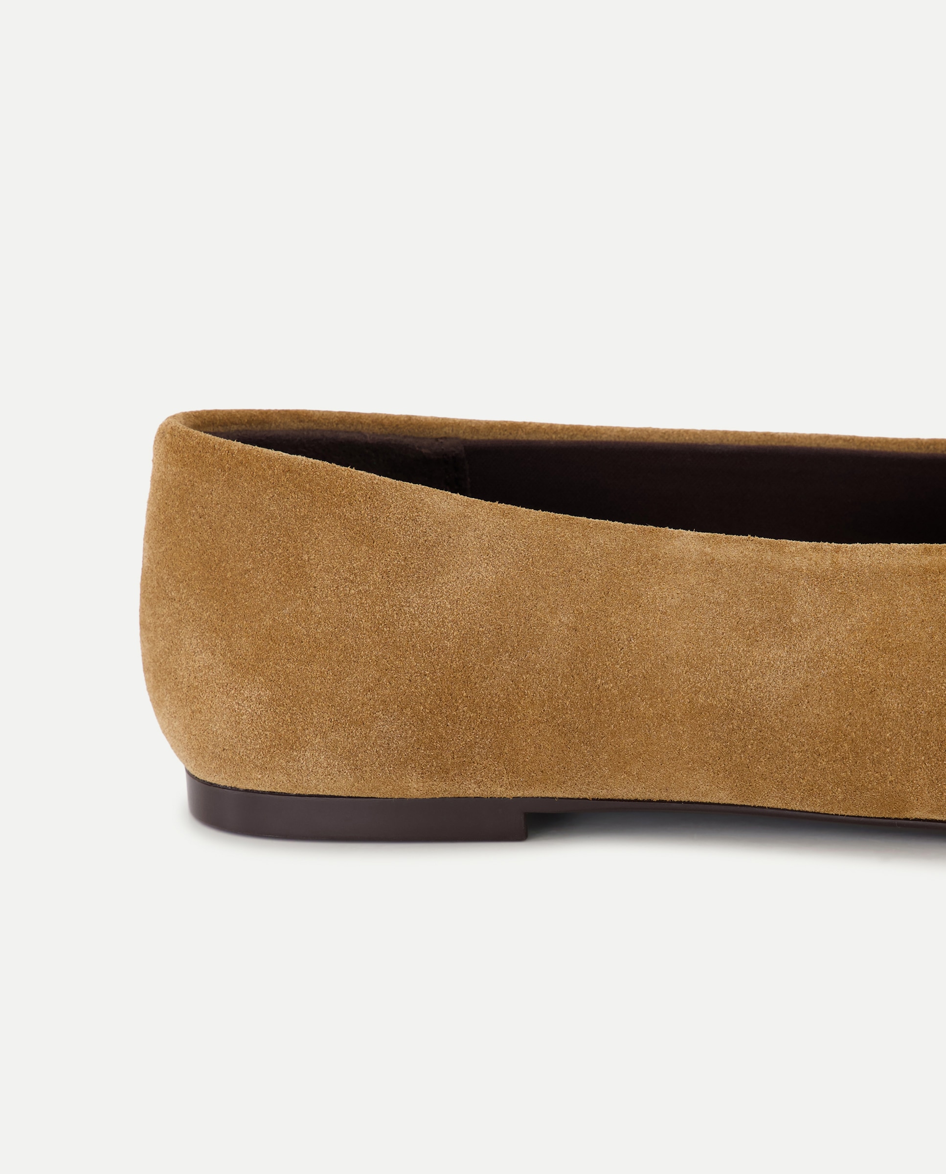 Zapato de mujer plano bailarina hueco alto - Tintoretto - 730 Camel 730 Camel-5