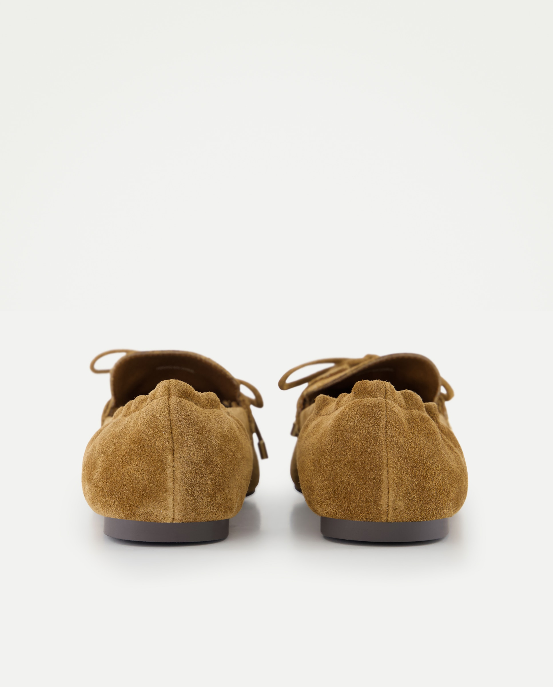 Sapatos Rasos Tipo Mocassins com Atacadores 730 Camel-3