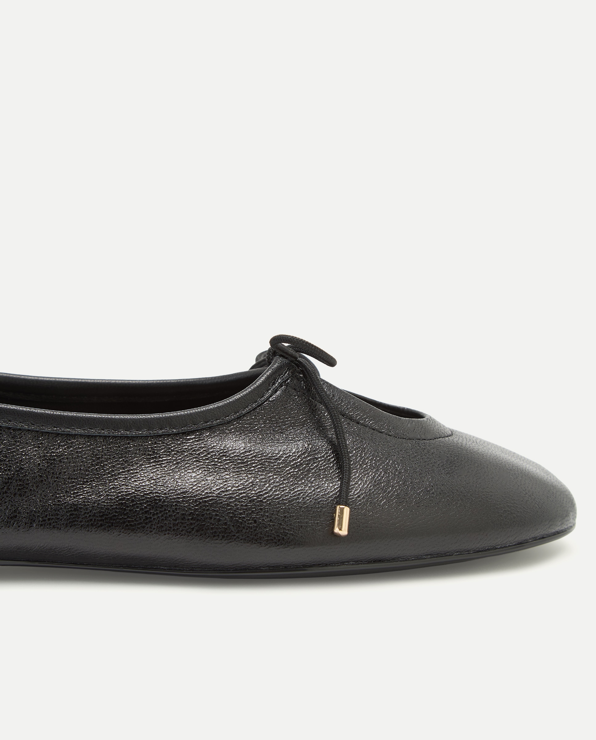 Zapato plano de mujer bailarina hueco lazo - Tintoretto - Negro Negro-5