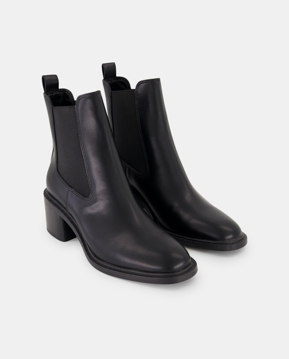 Botins Chelsea com Salto Preto-2