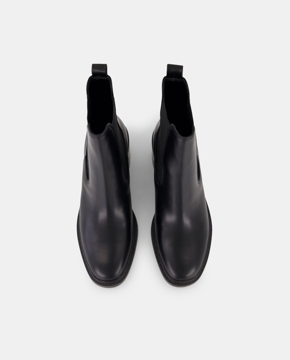 Botins Chelsea com Salto Preto-4