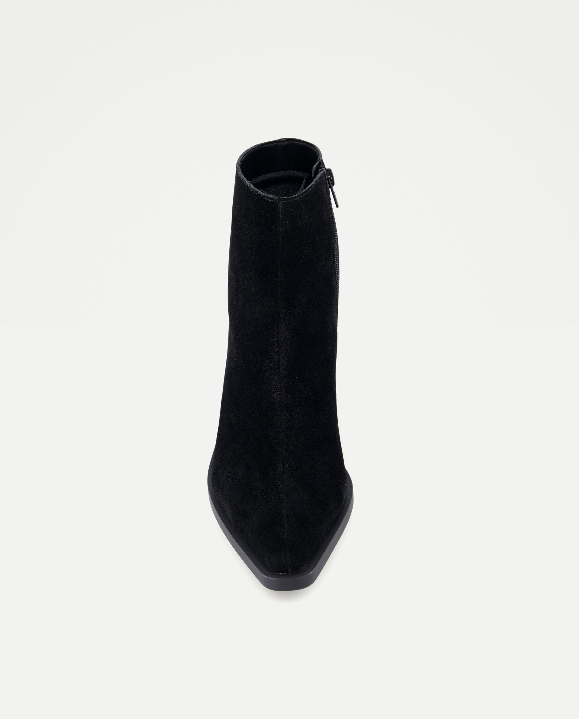 Bota de mujer tacón cowboy cremallera - Tintoretto - Negro Negro-4