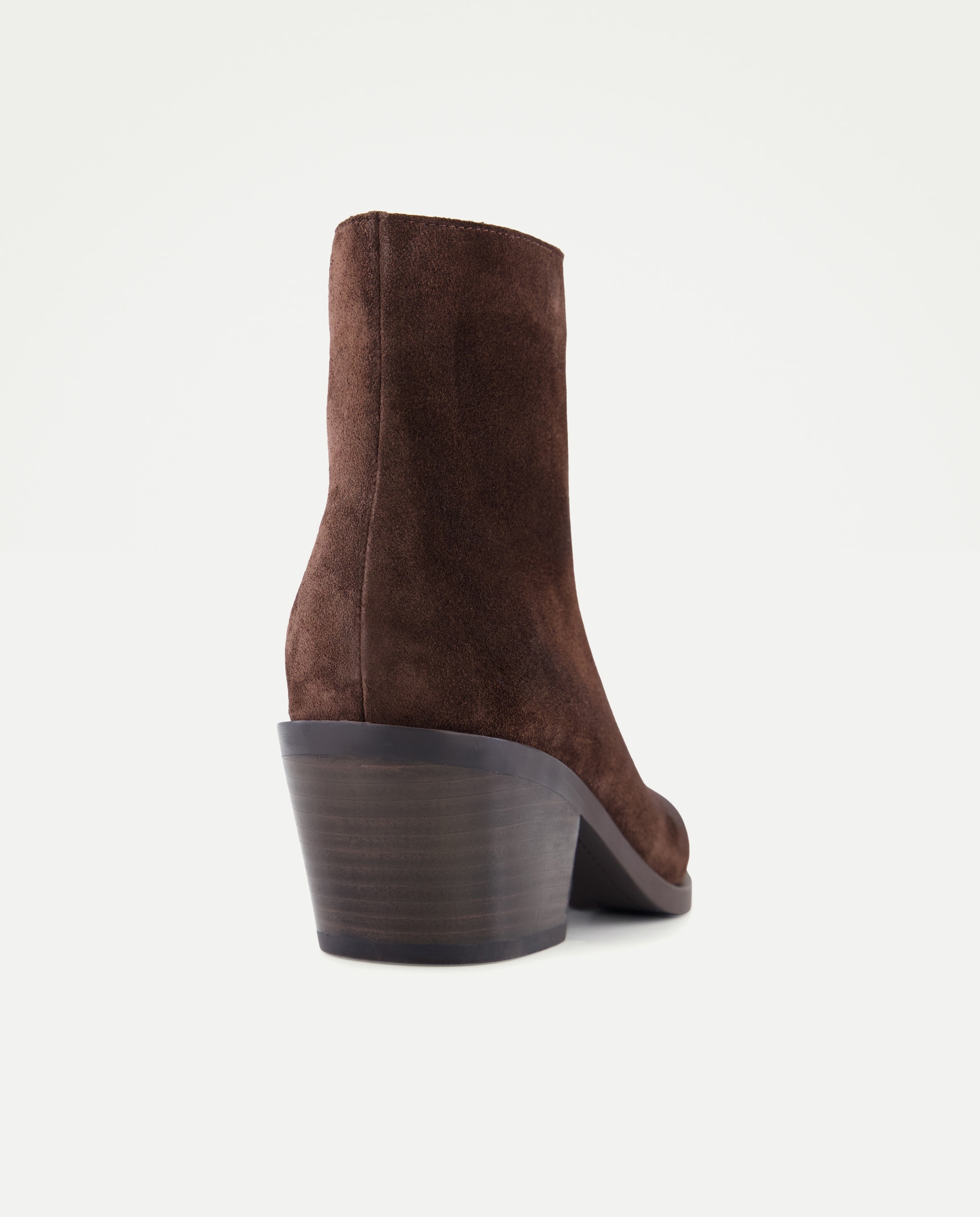 Botas de Tacão Cowboy com Fecho de Correr 730 Camel-3
