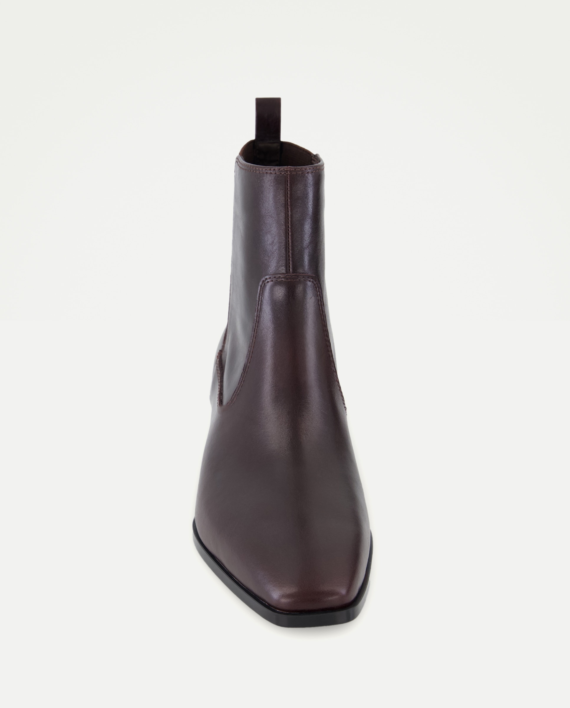 Botas de Salto Chelsea Masculino Castanho-4