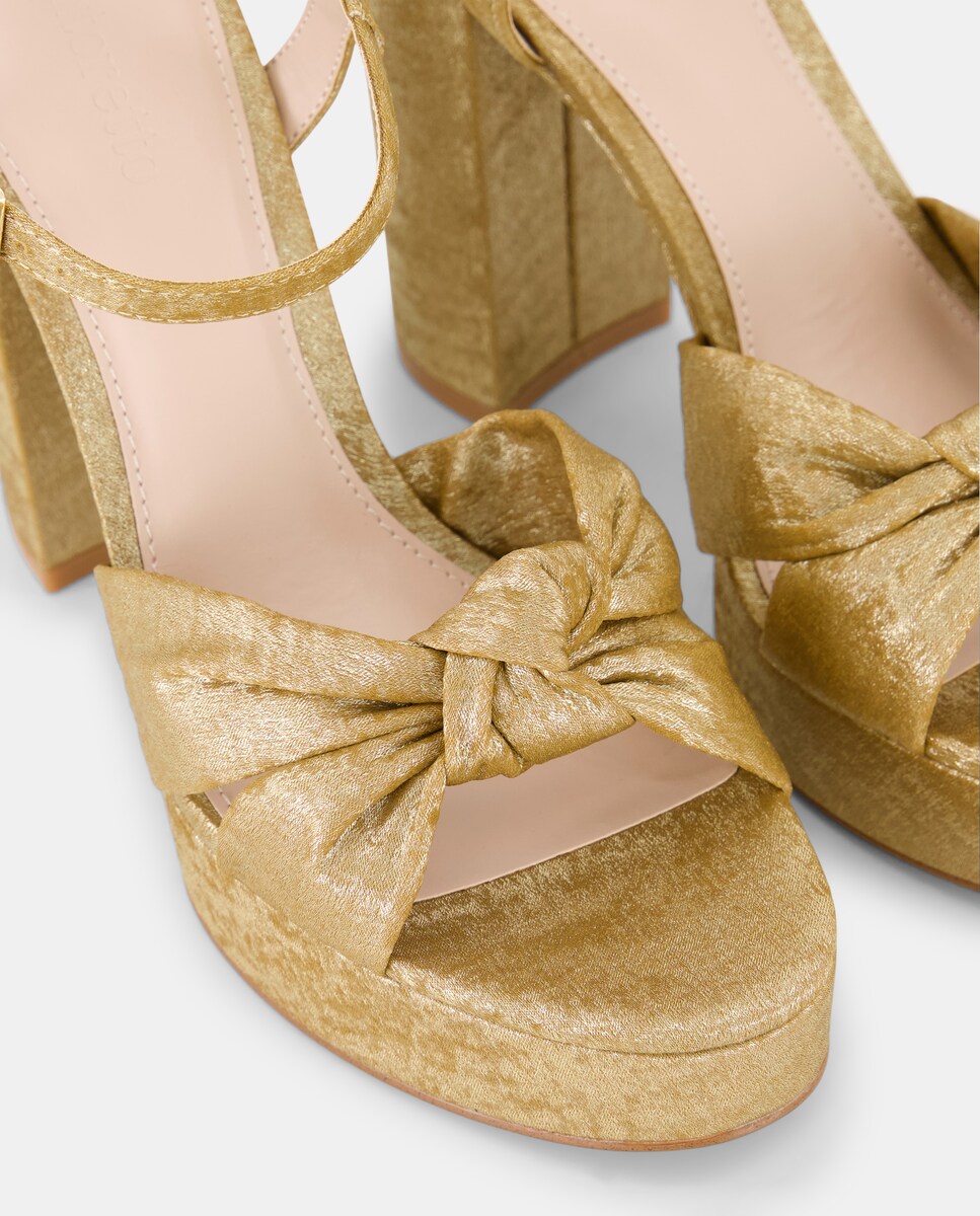 Sandalias de tacón de mujer con plataforma · Tintoretto · El Corte