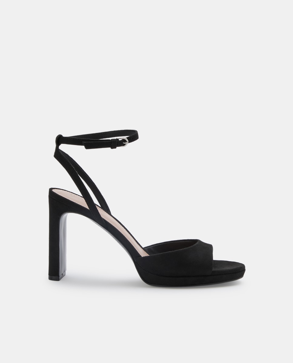 Sandálias de Salto com Plataforma 800 Preto-1
