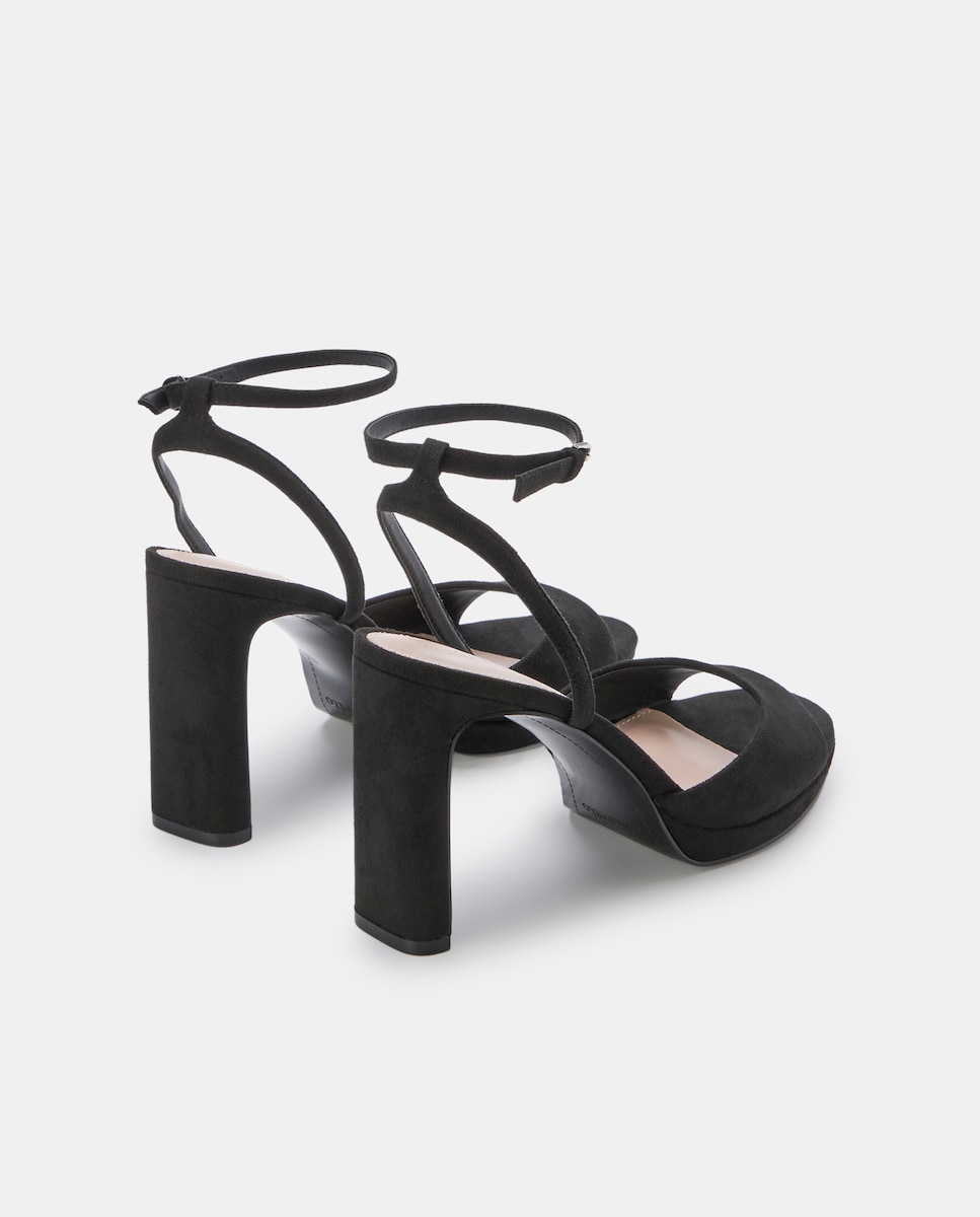 Sandálias de Salto com Plataforma 800 Preto-3