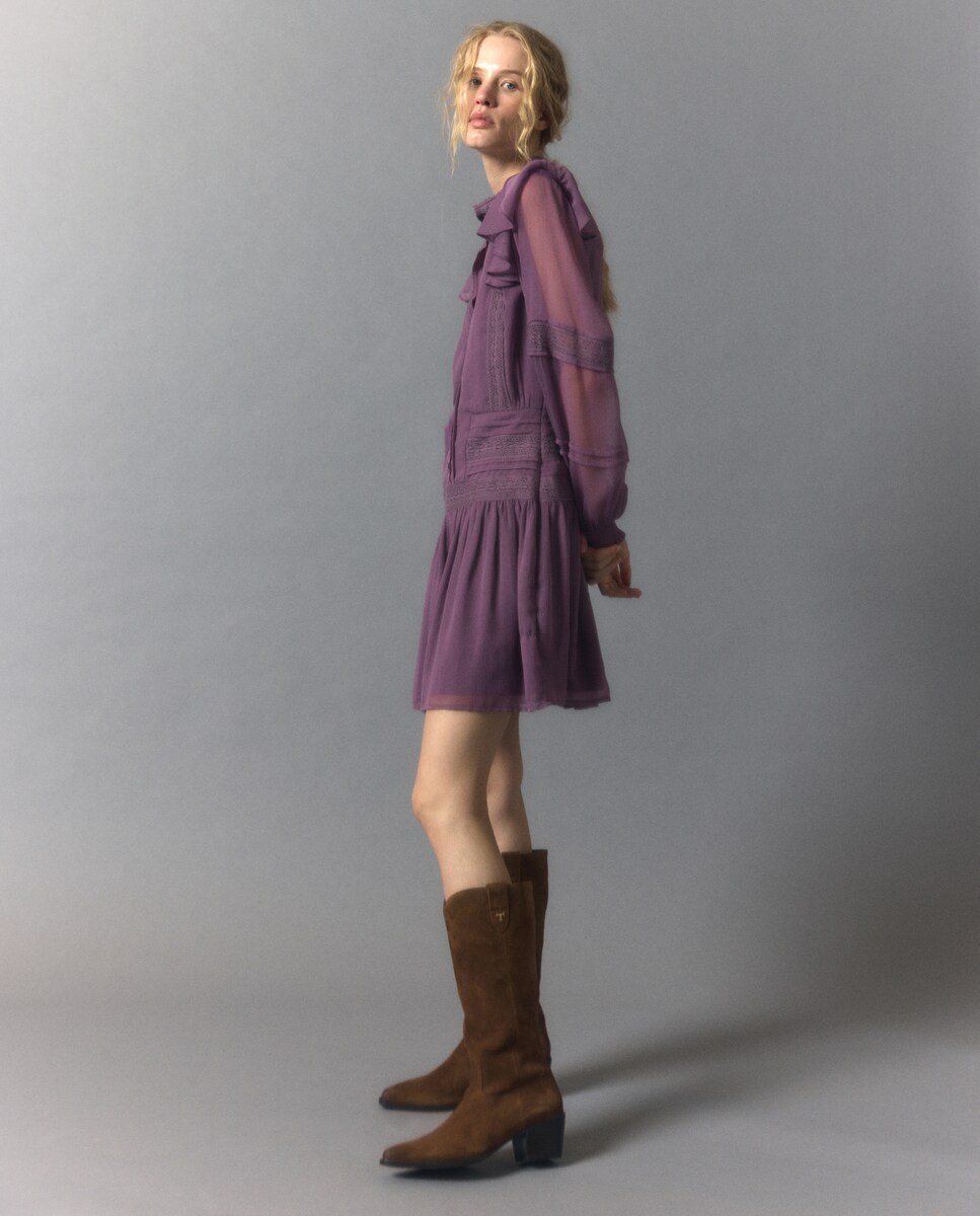 Botas Estilo Cowboy 700 Castanho-5