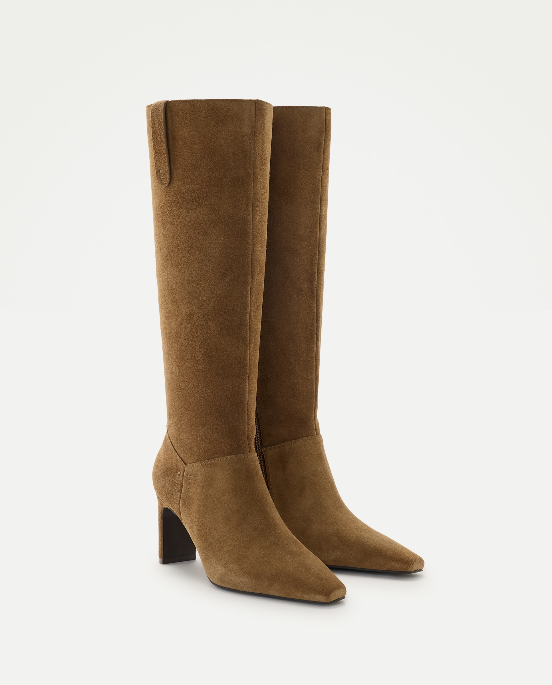 Botas de Salto Forrado 730 Camel-2