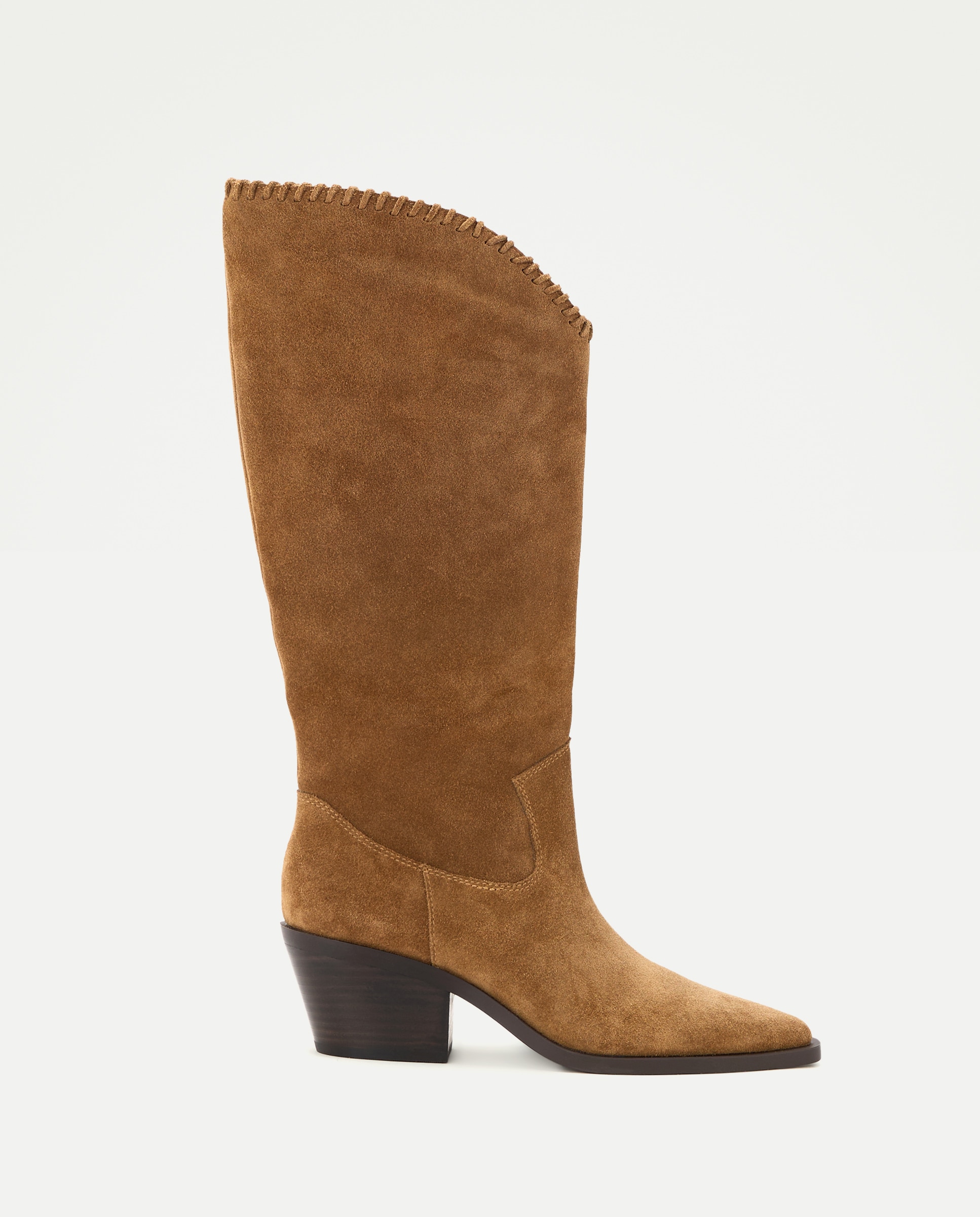 Bota de mujer tacón cowboy alta pasados - Tintoretto - 730 Camel 730 Camel-1
