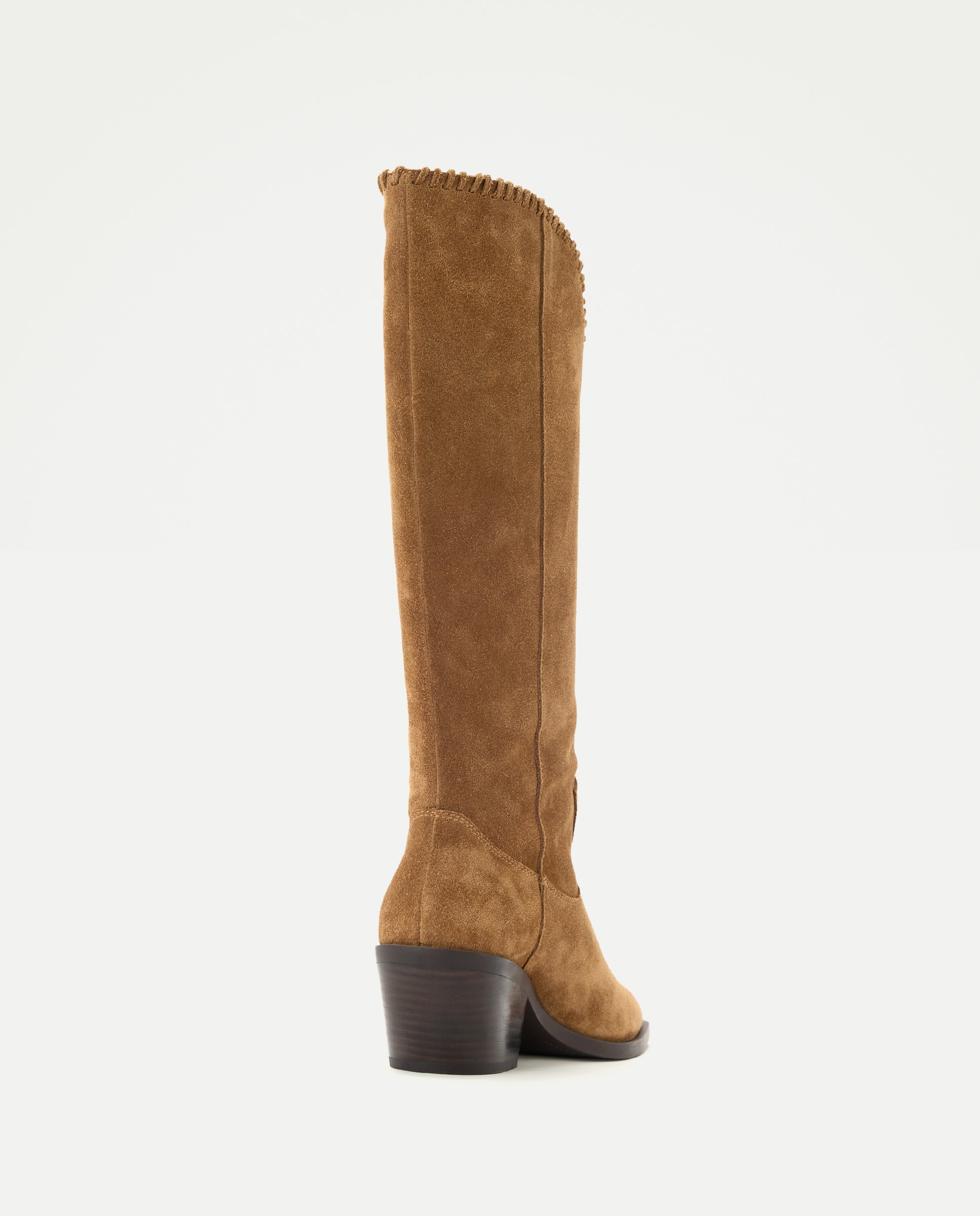Bota de mujer tacón cowboy alta pasados - Tintoretto - 730 Camel 730 Camel-3