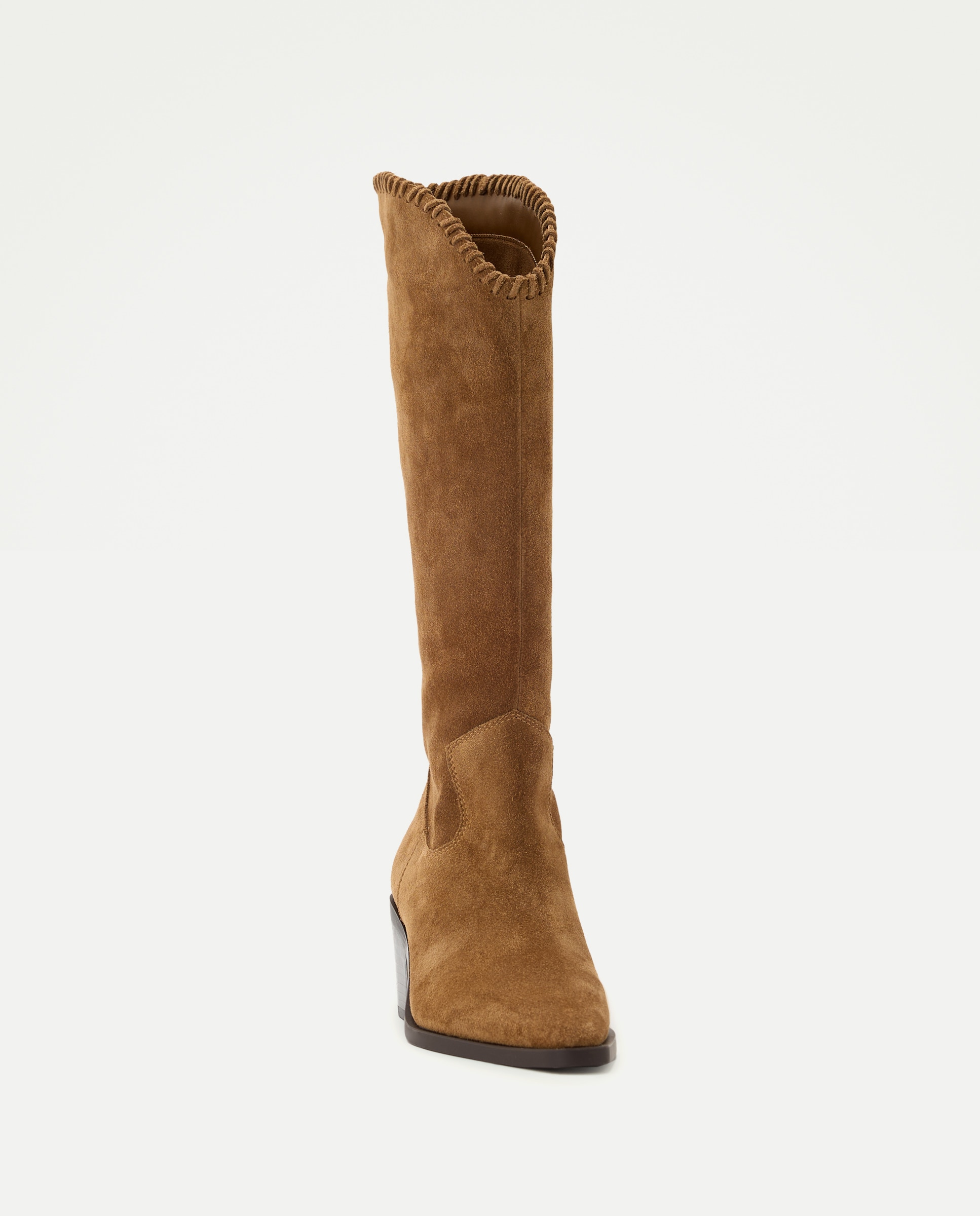 Bota de mujer tacón cowboy alta pasados - Tintoretto - 730 Camel 730 Camel-4