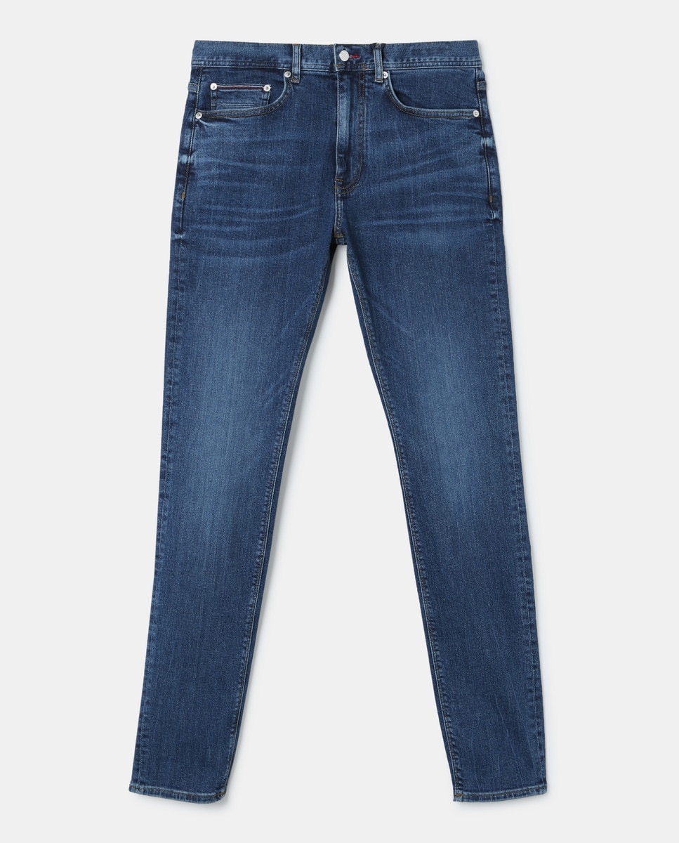 Jeans slim Bleecker azul médio Azul-1